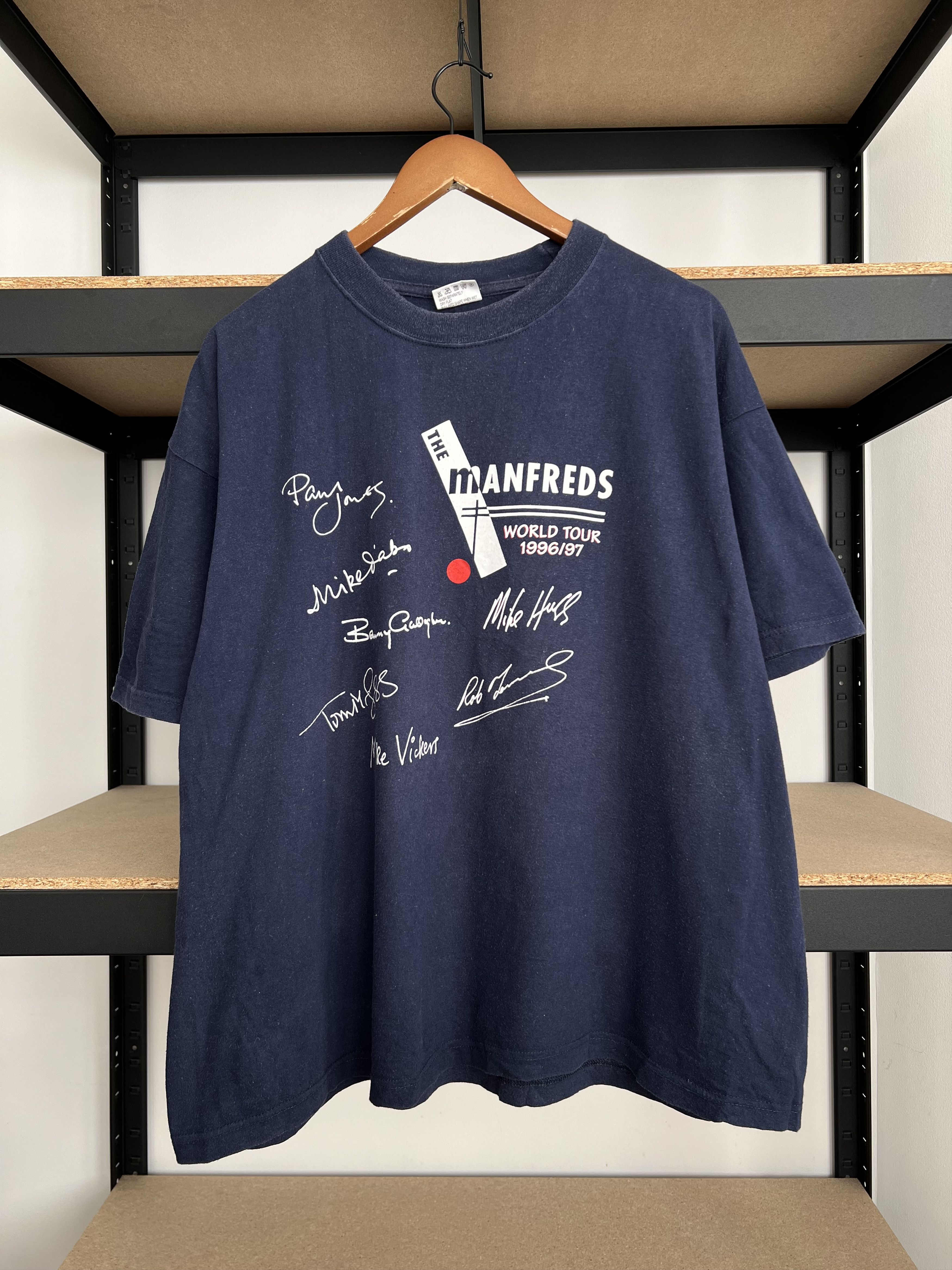 Band Tees Vintage 90s The Manfreds World Tour 1996/1997 Pop Band Tee Size US XL / EU 56 / 4 - 1 Thumbnail