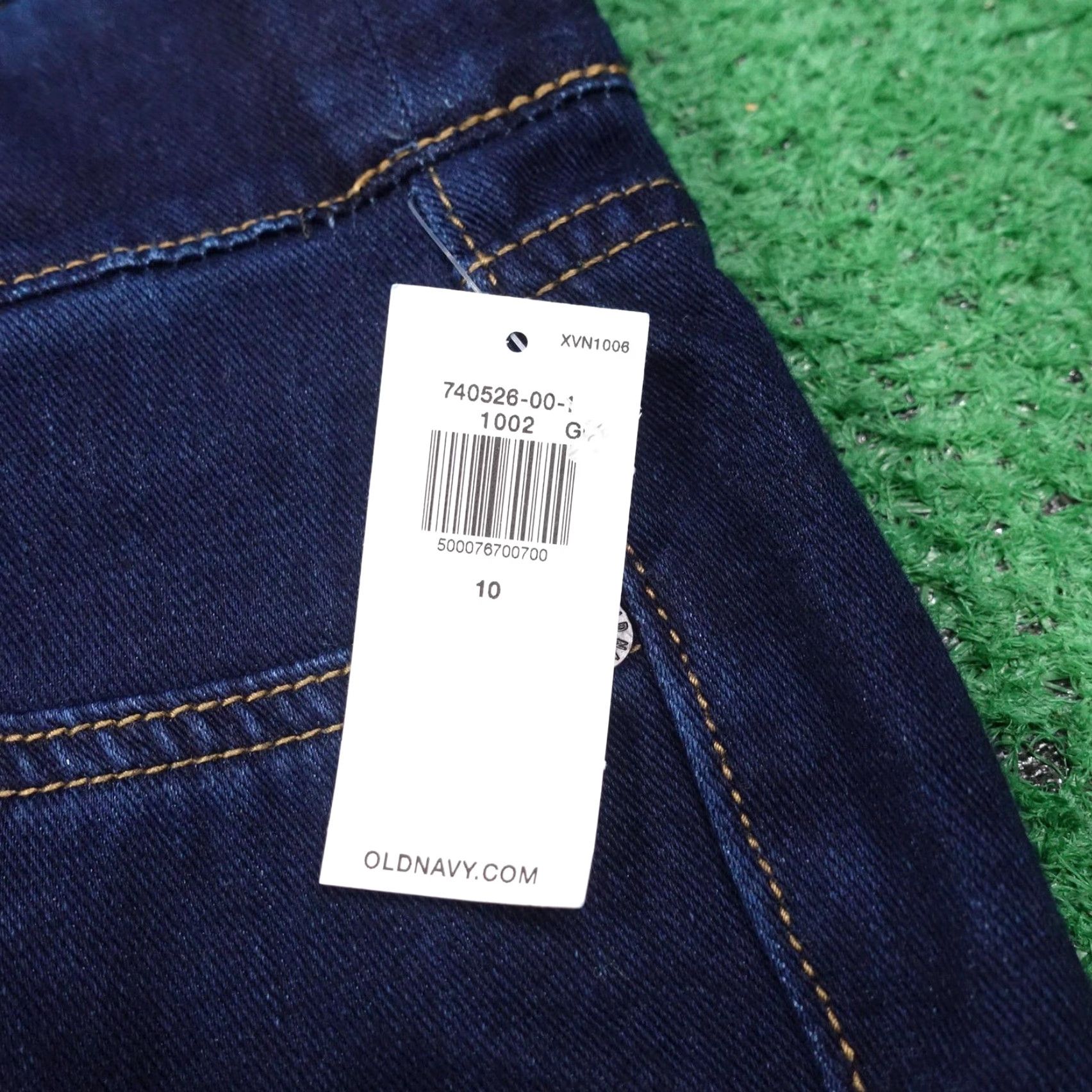 Old Navy Old Navy Jeans Womens 10 Dark Blue Rockstar Super Skinny Jegging Denim Jeans Size 32" / US 10 / IT 46 - 3 Thumbnail