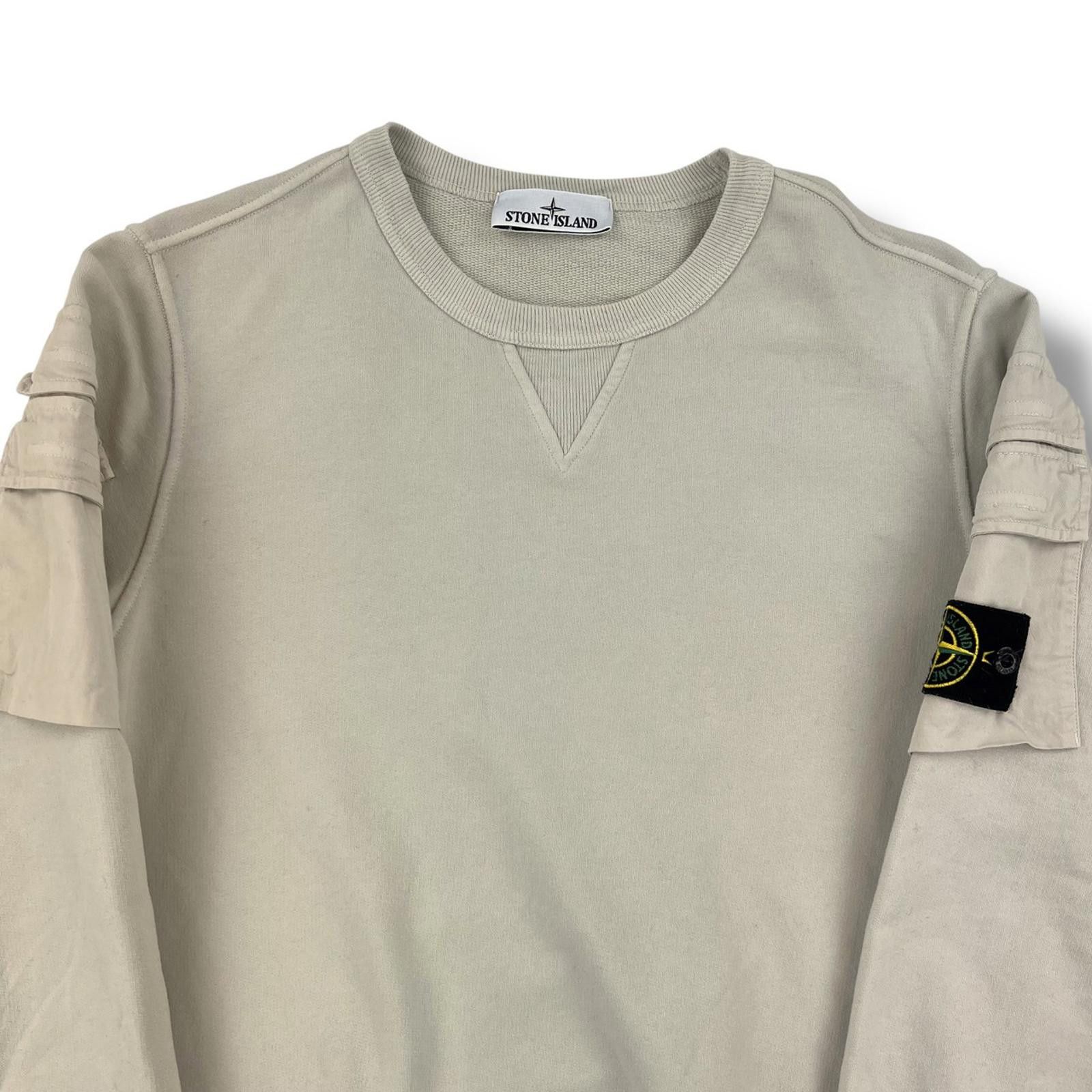 Stone Island Stone Island Beige Sweatshirt Size US S / EU 44-46 / 1 - 1 Thumbnail