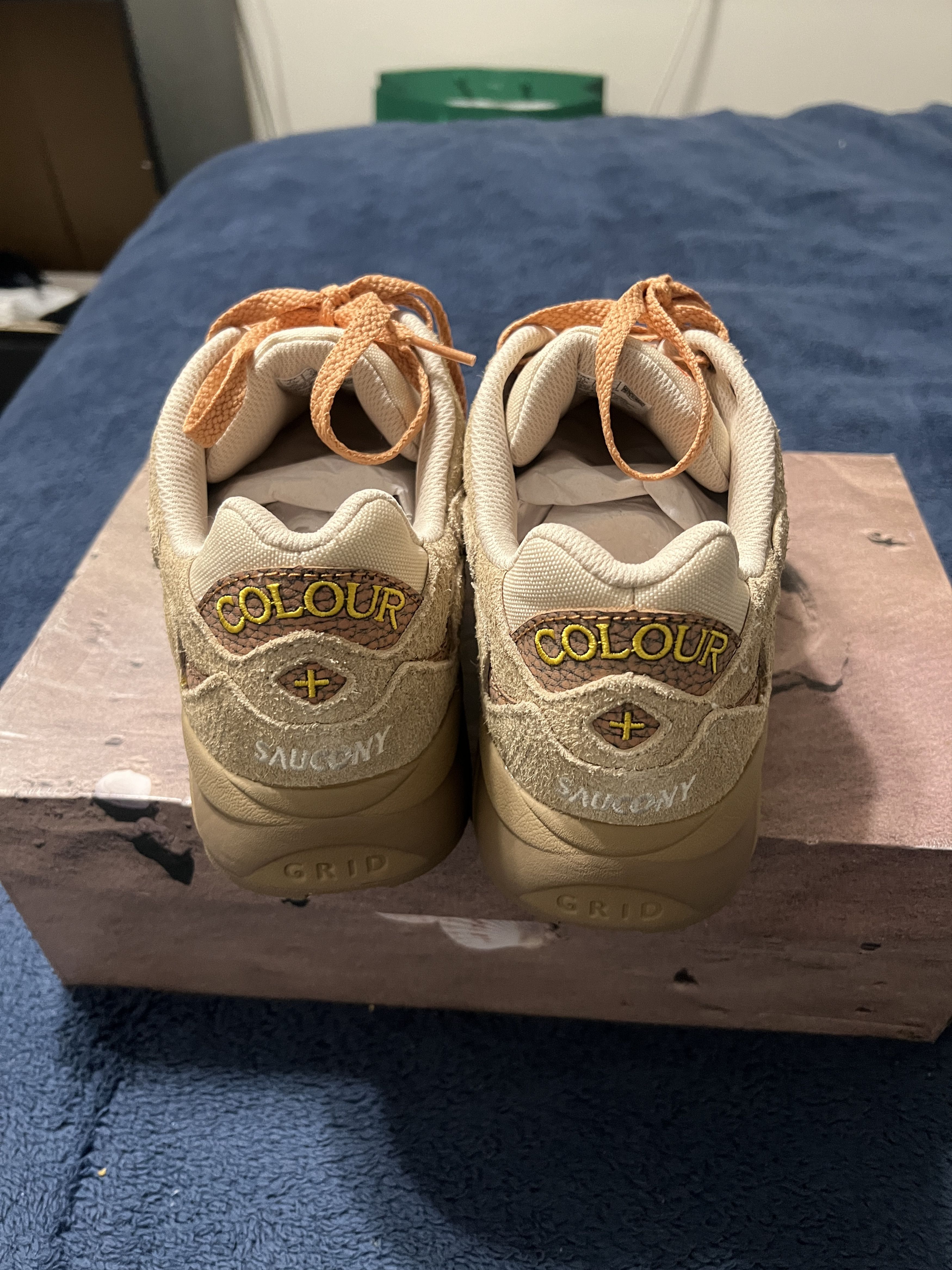 Saucony Saucony x Colour Plus Companie Grid Shadow 2 'Beach Ramble' Size US 11 / EU 44 - 3 Thumbnail