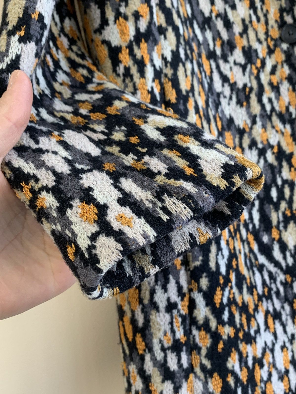 Missoni Missoni Wool Animal Print Faux Fur Coat Size M / US 6-8 / IT 42-44 - 9 Thumbnail