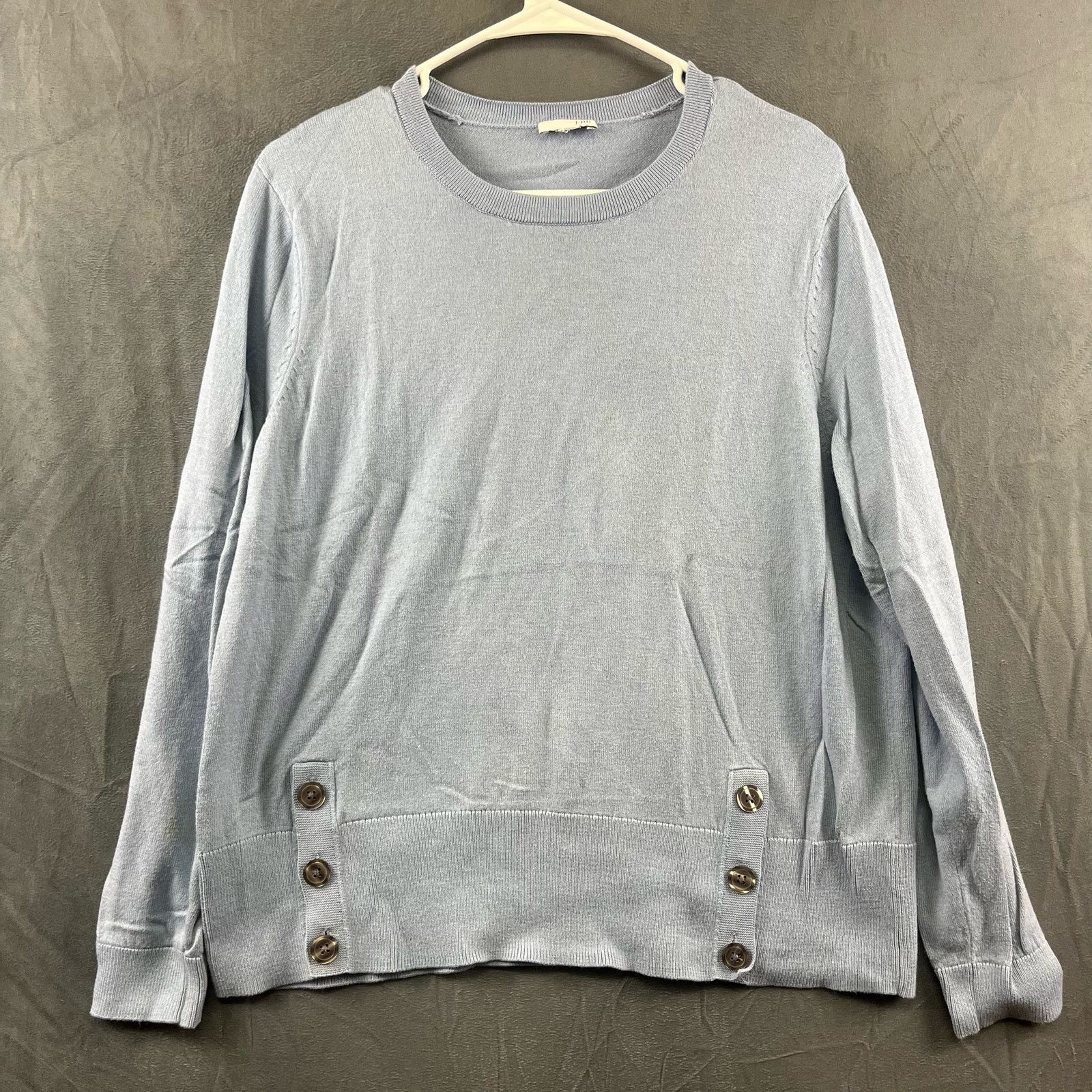 Other J. Jill Knit Sweater Cardigan Preppy Pullover Blue Mediium Size M / US 6-8 / IT 42-44 - 1 Thumbnail