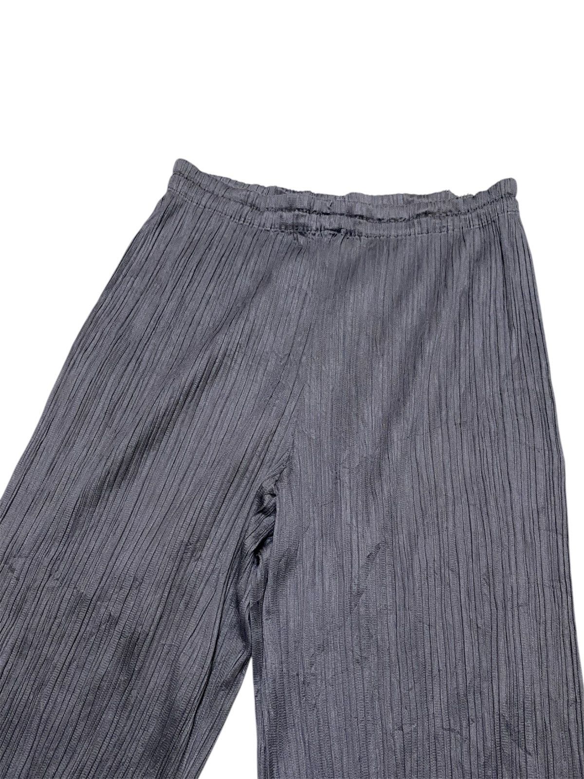 Issey Miyake × Pleats Please Issey Miyake Pleats Please by Issey Miyake Pleated Pants Size 29" - 3 Thumbnail