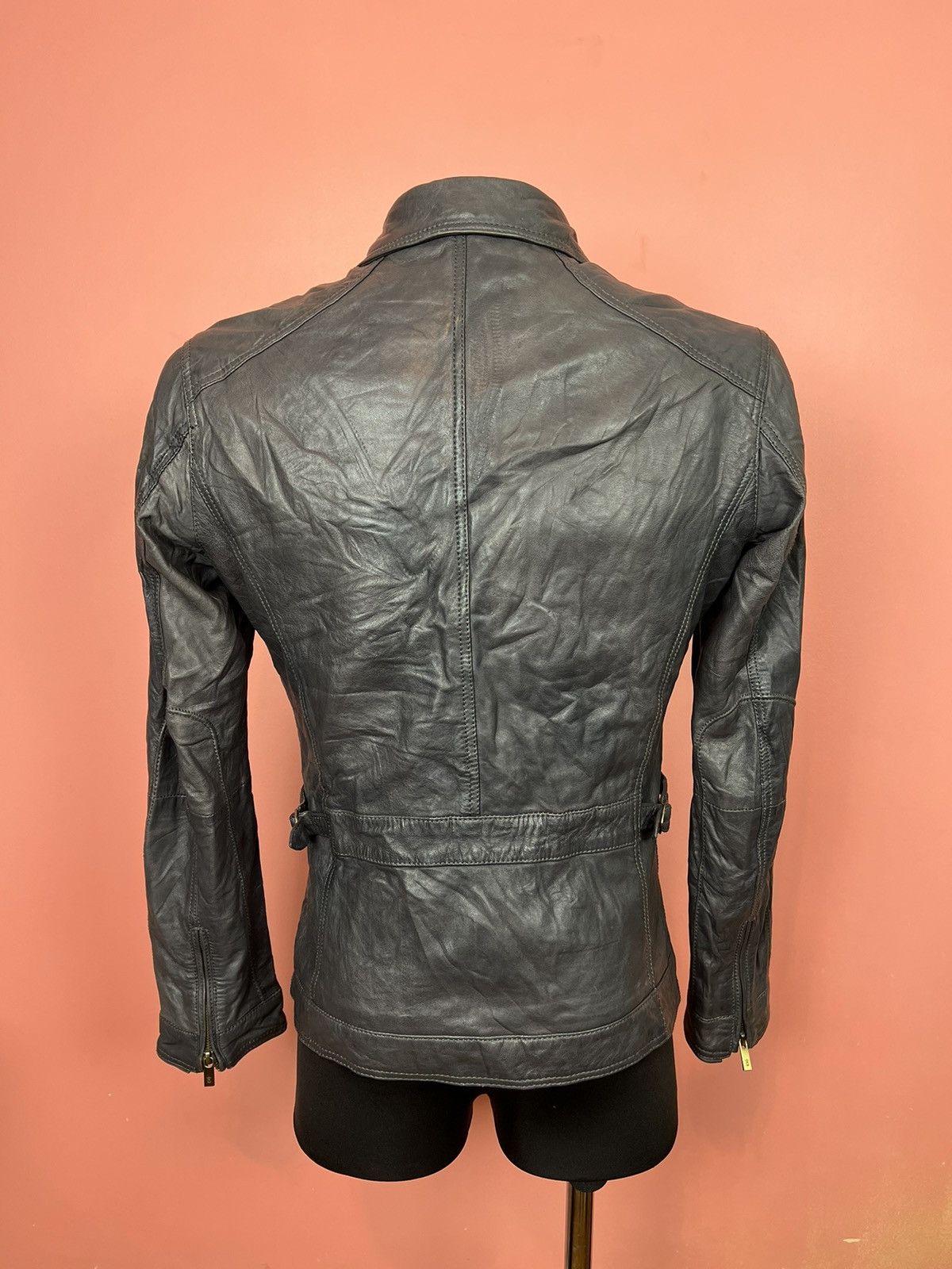 Massimo Dutti Massimo dutti leather jacket hype classic Size US S / EU 44-46 / 1 - 10 Thumbnail