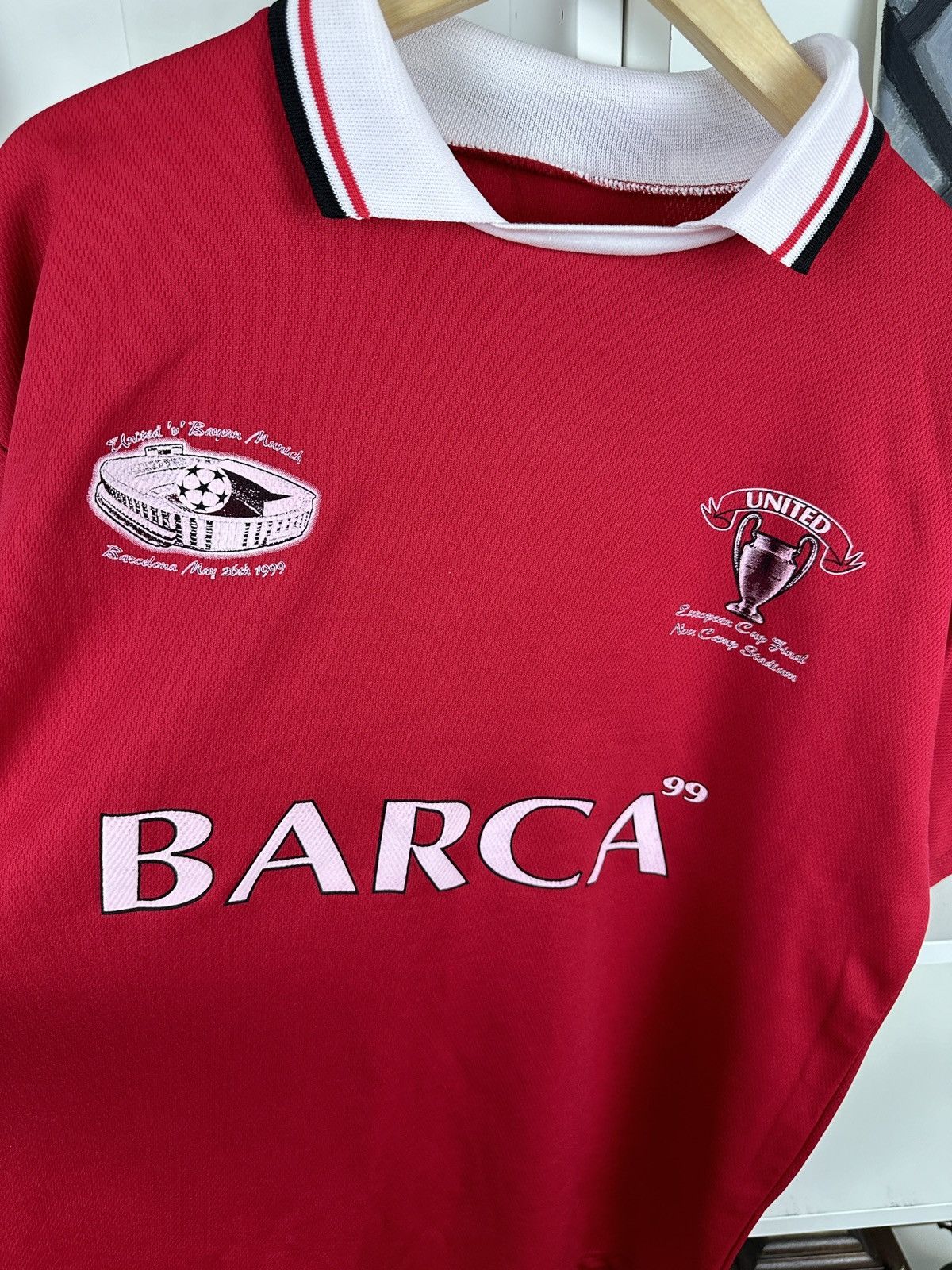 Other 1999 Manchester united ucl championship memorial jersey Size US L / EU 52-54 / 3 - 4 Thumbnail