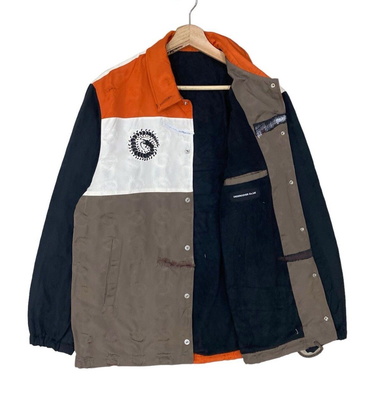 Japanese Brand × Jun Takahashi × Undercover 🔥Undercover Centipede Jacquard Snap Button Jacket Size US M / EU 48-50 / 2 - 5 Thumbnail