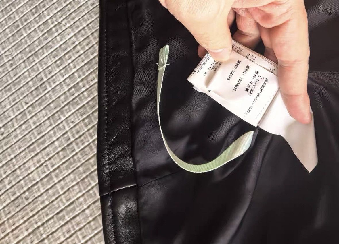 Off-White Off White leather jacket wxx Size US L / EU 52-54 / 3 - 6 Thumbnail