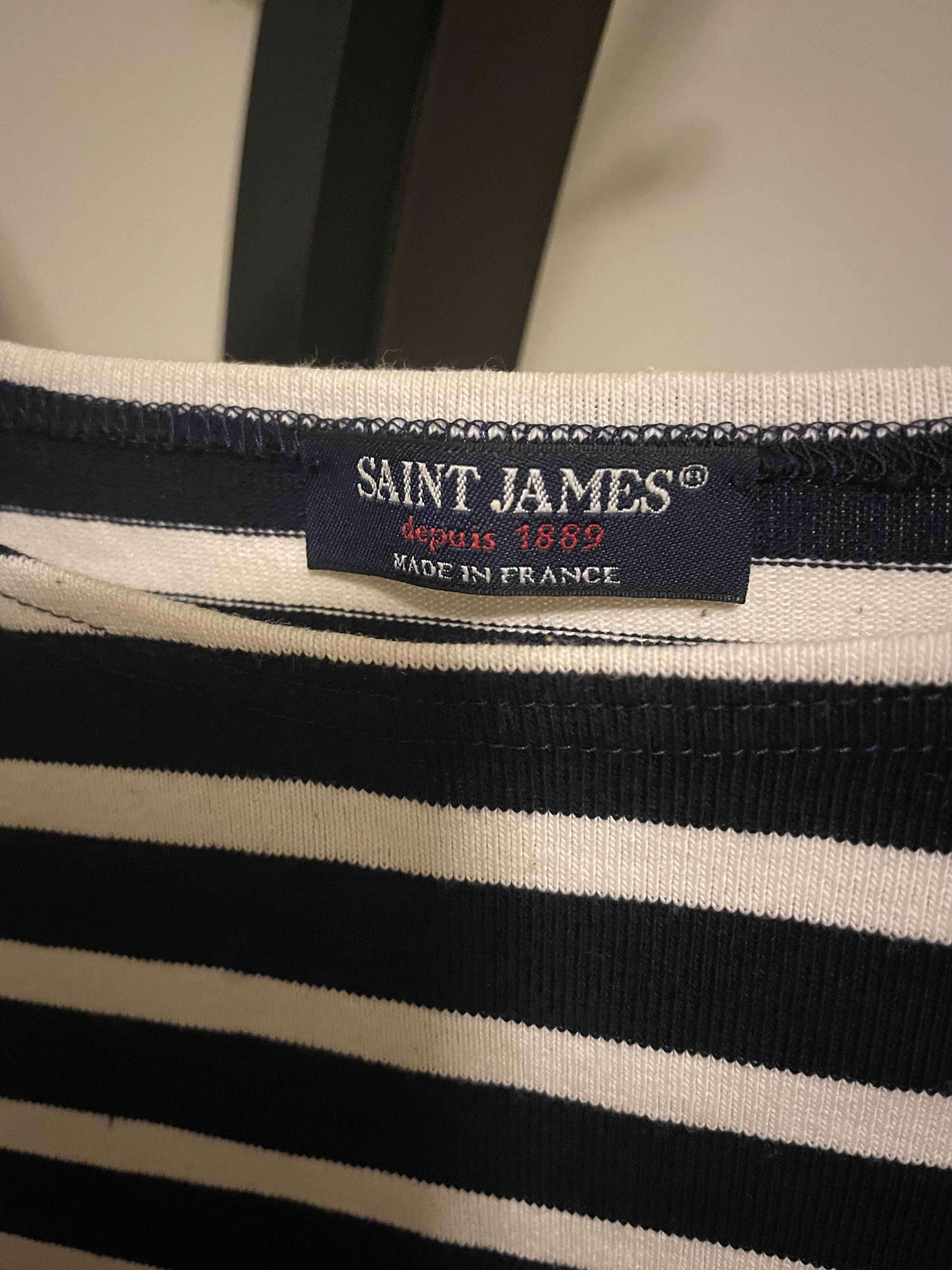 Saint James Saint James Galathée II Breton Striped Top - ¾ Sleeve Size M / US 6-8 / IT 42-44 - 3 Thumbnail