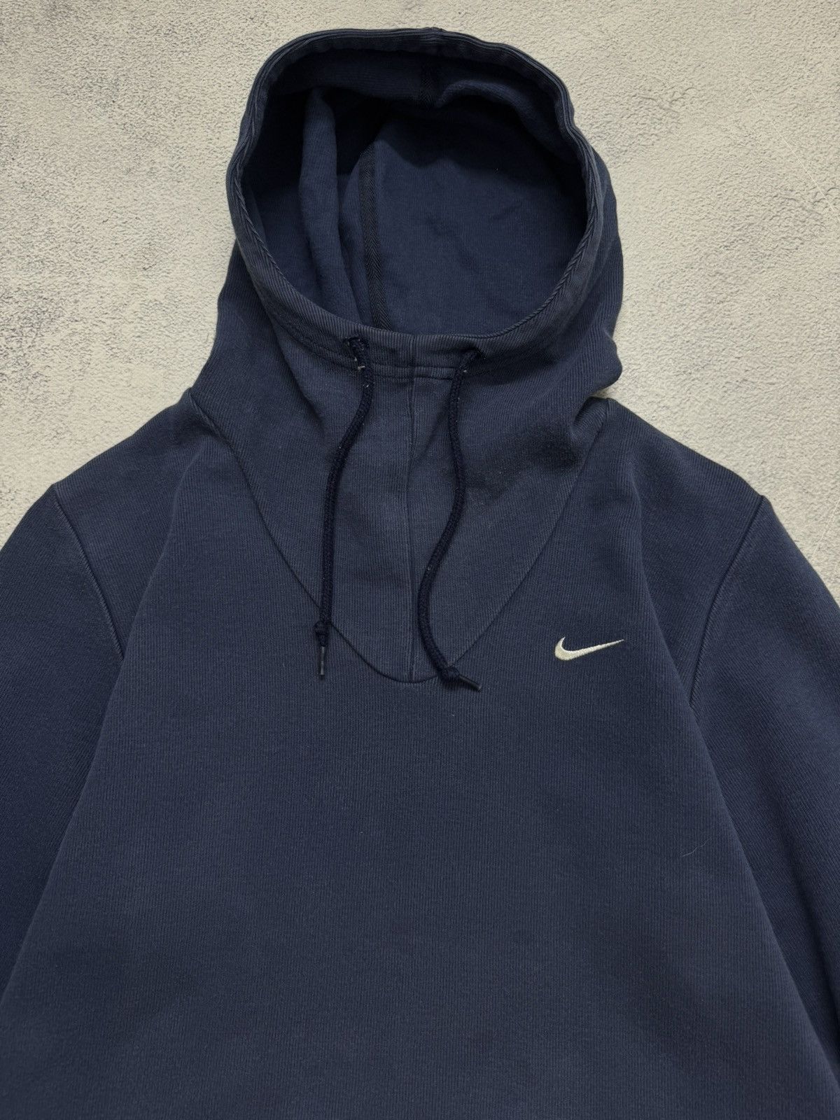 Nike Vintage Y2k Nike Ninja Mini Swoosh Basic Hoodie 00’s Size US M / EU 48-50 / 2 - 3 Thumbnail