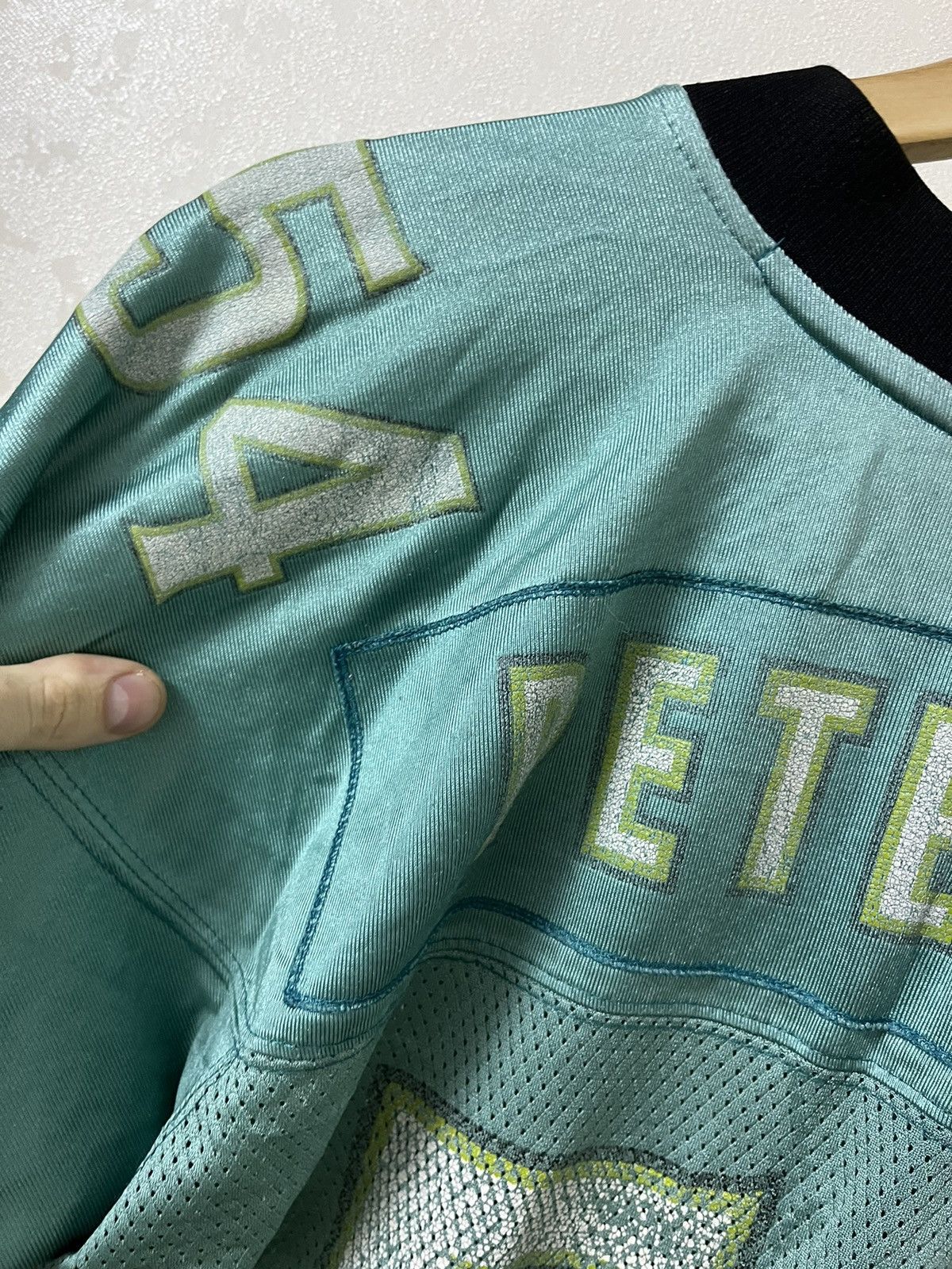 NFL × Reebok × Vintage Reebok Jacksonville Jaguars #54 Peterson Blokecore Jersey Size US M / EU 48-50 / 2 - 8 Thumbnail