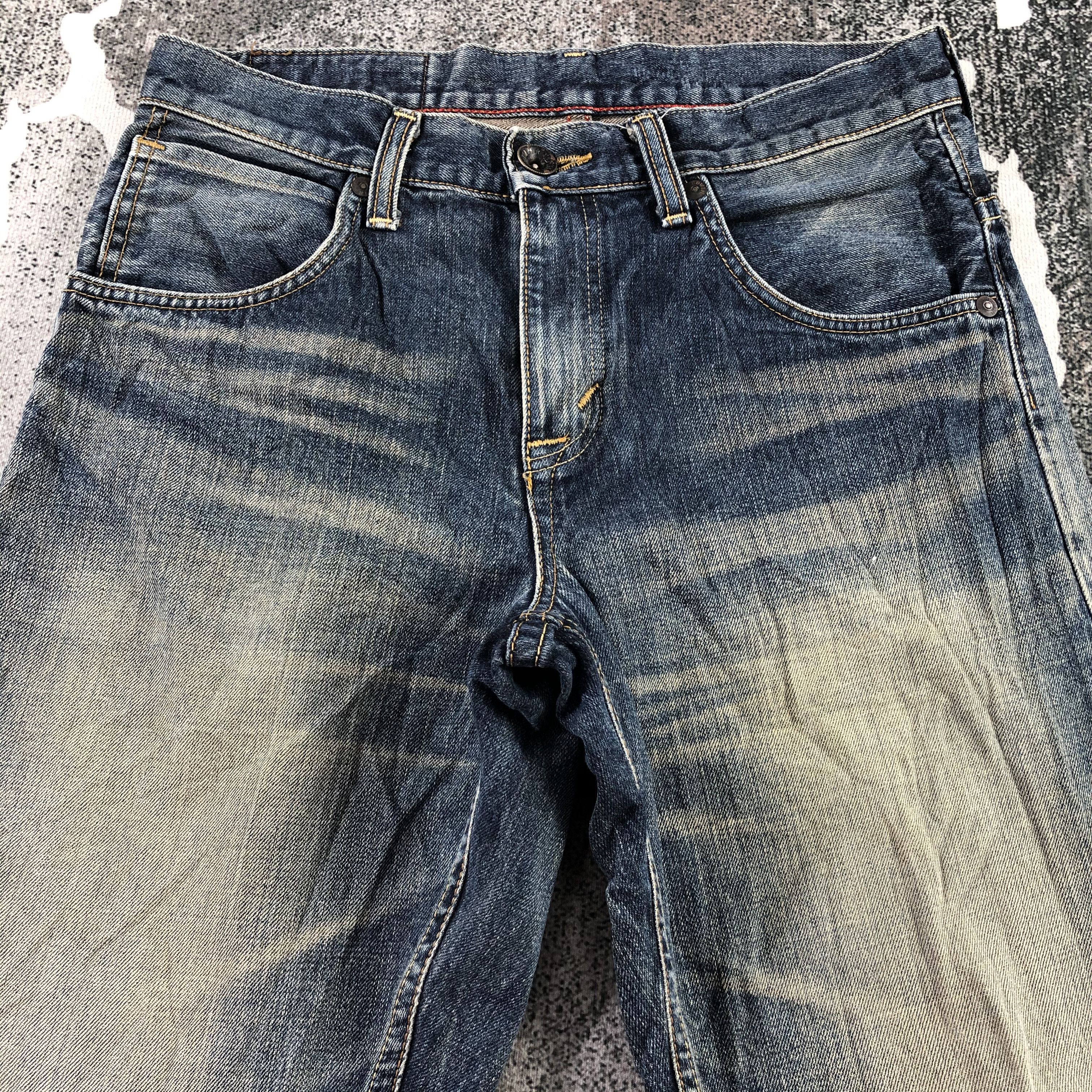 Edwin Vintage Edwin Jeans Distressed Denim KJ1431 Size US 30 / EU 46 - 3 Thumbnail