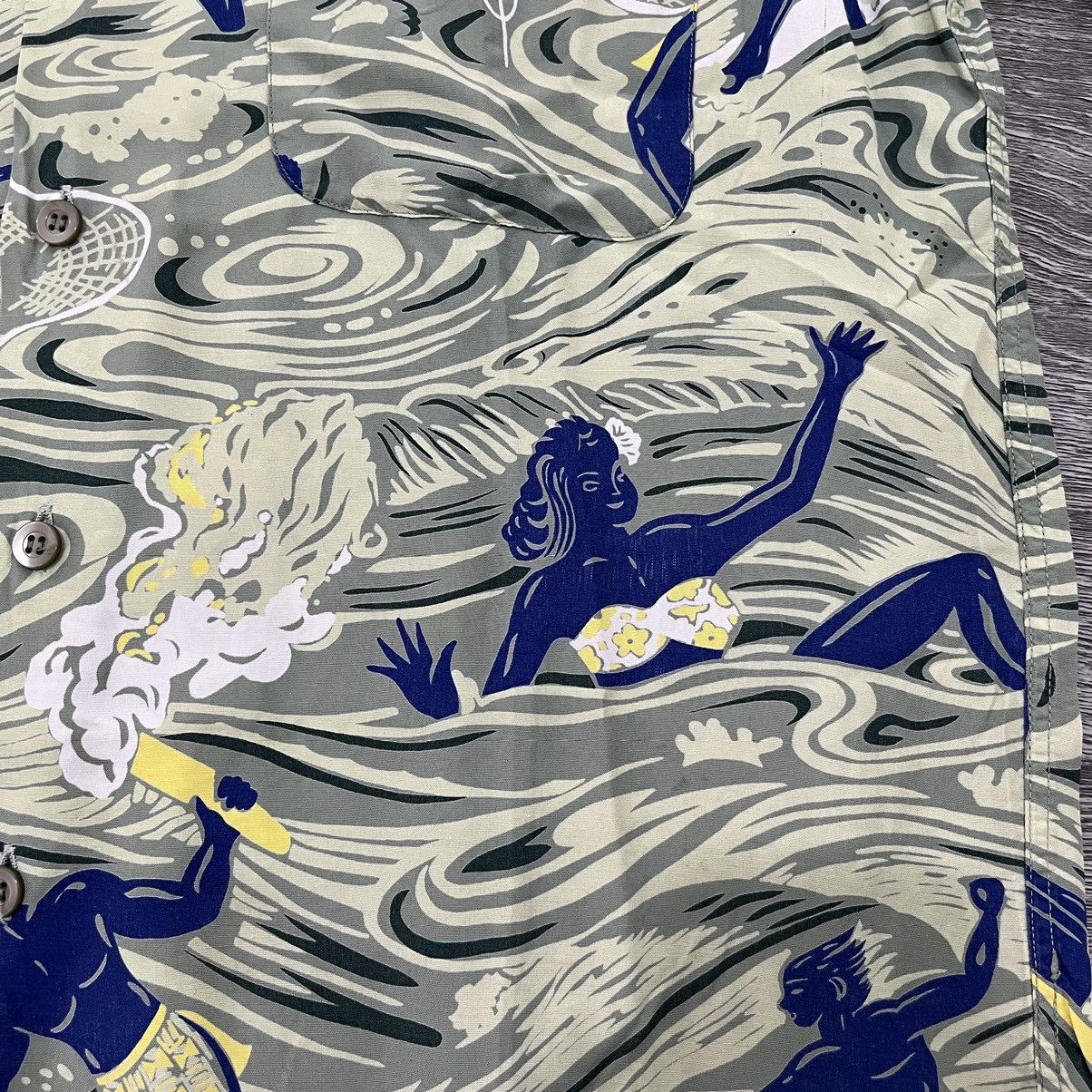 Sun Surf Vintage Sun Surf Rayon Collar Hawaiian Shirt Size US XL / EU 56 / 4 - 2 Thumbnail