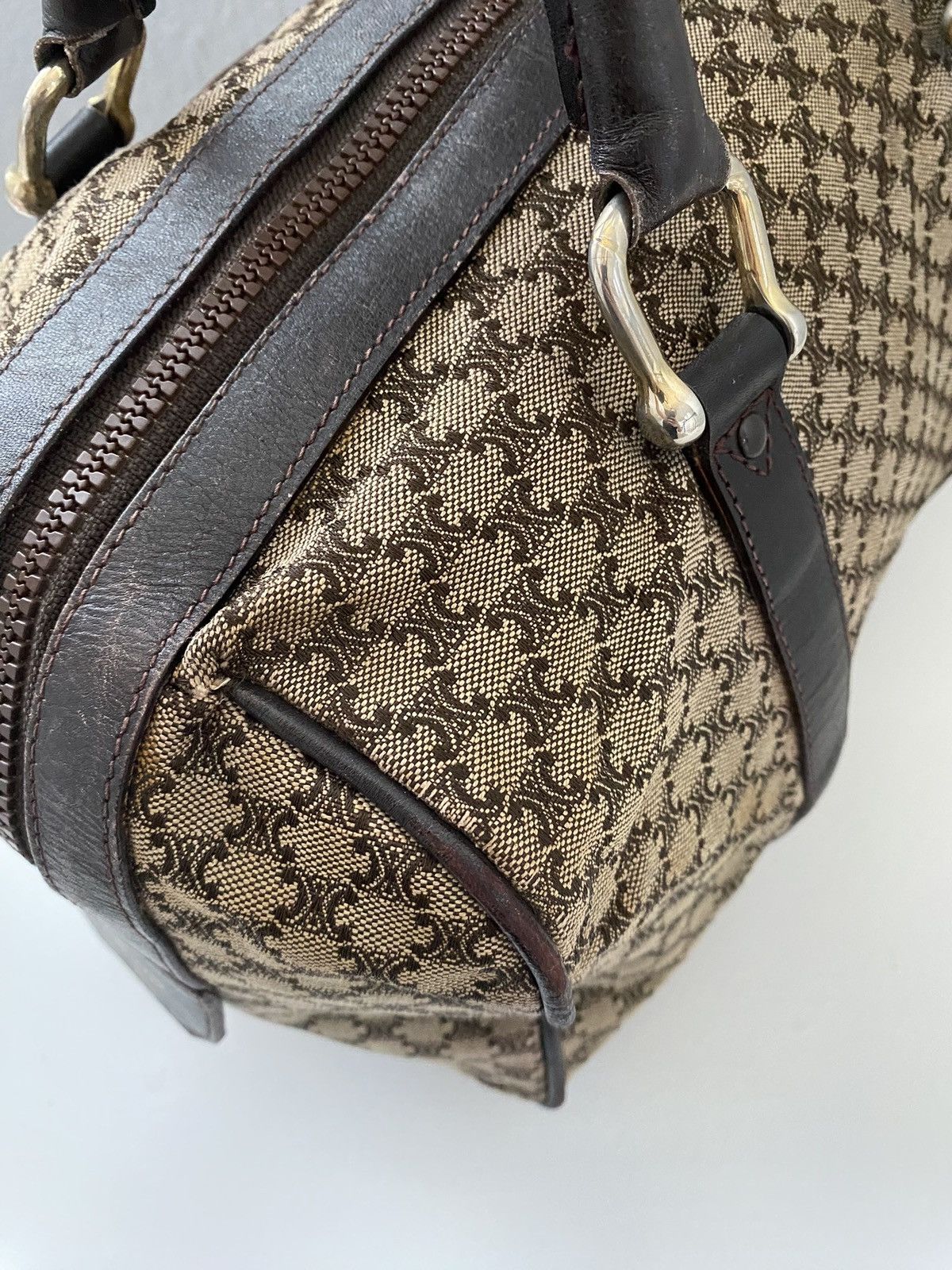 Celine Authentic Vintage Boston Duffel Bag Size ONE SIZE - 15 Thumbnail