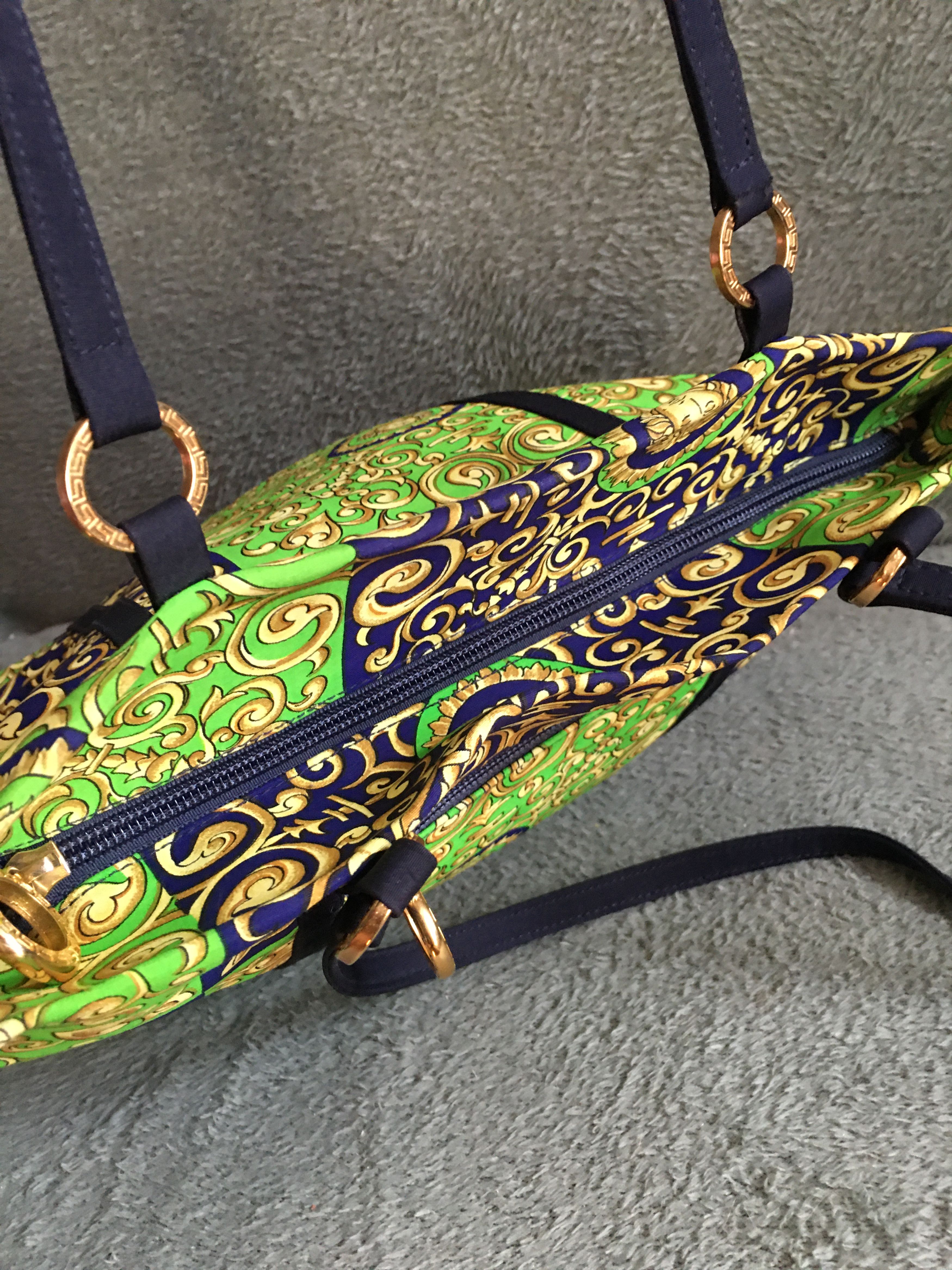 Versace Gianni Versace Canvas Medusa Shoulder Tote Bag Size ONE SIZE - 3 Thumbnail