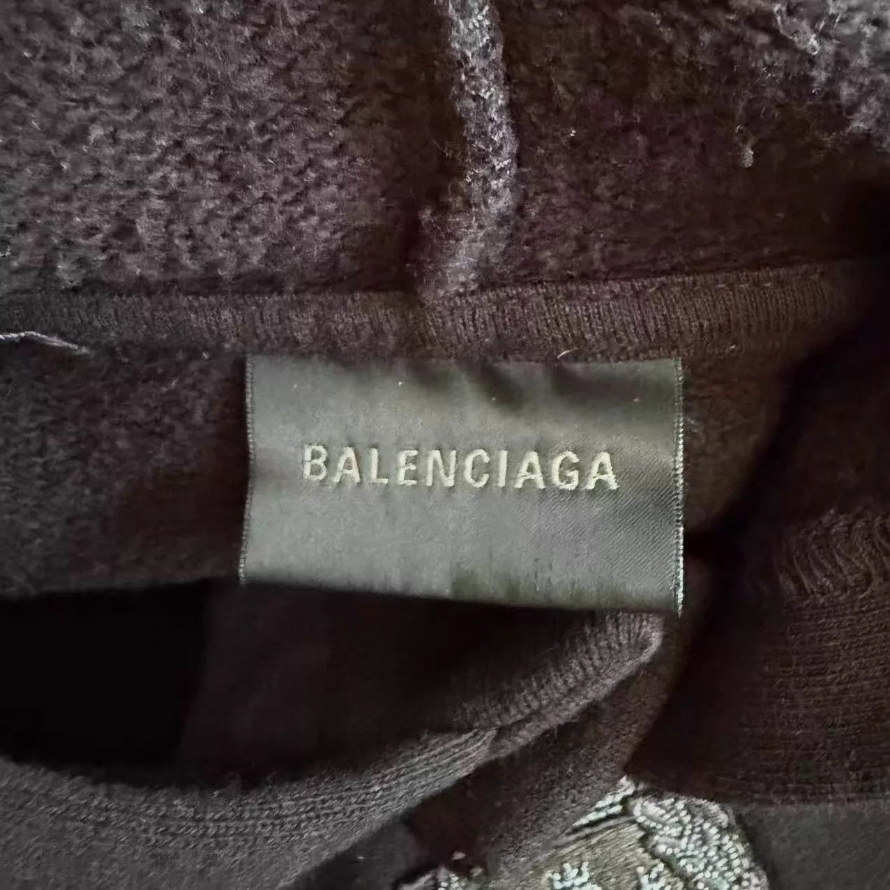 Balenciaga Balenciaga 26SS Black Football 3B Logo Hoodie XS Size US XS / EU 42 / 0 - 4 Thumbnail