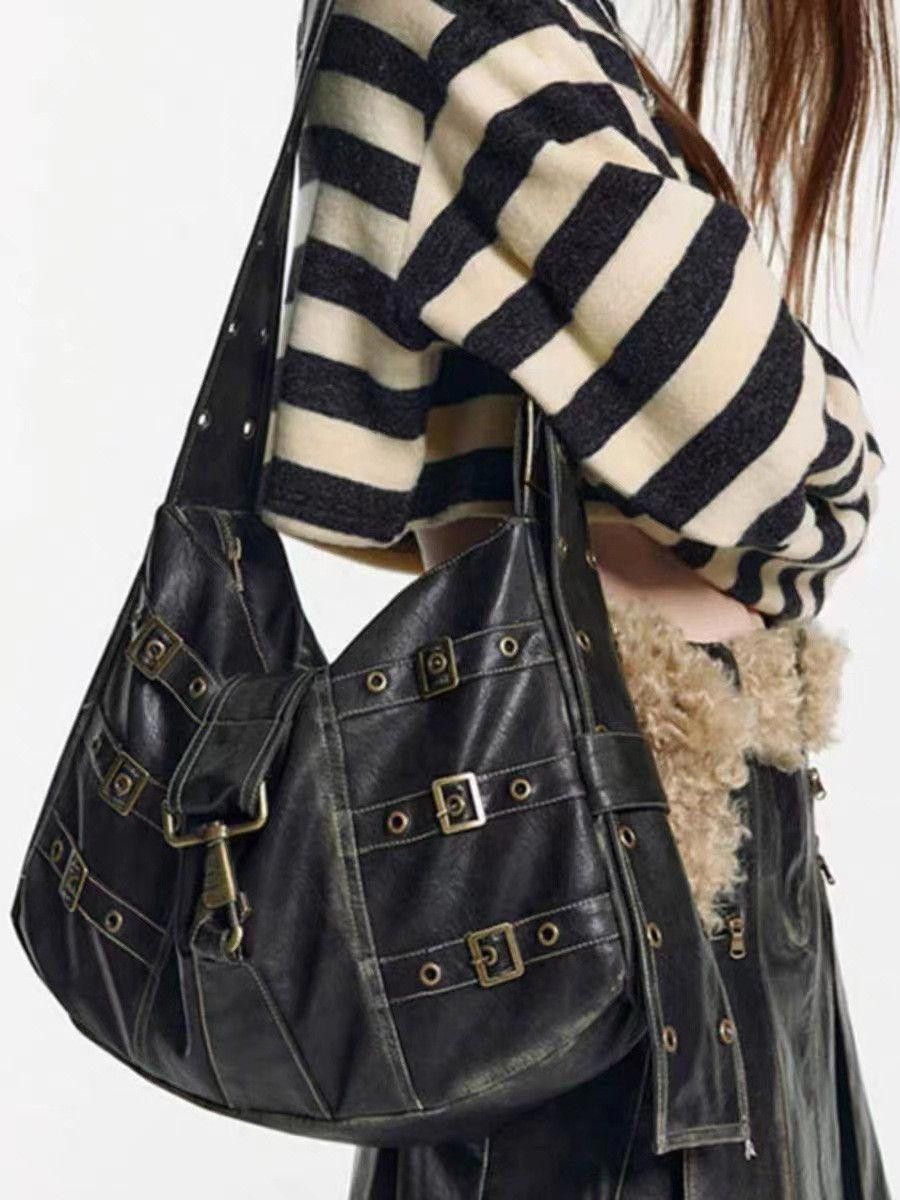 Vintage Y2K Vintage Harajuku Black Purse Size ONE SIZE - 1 Thumbnail