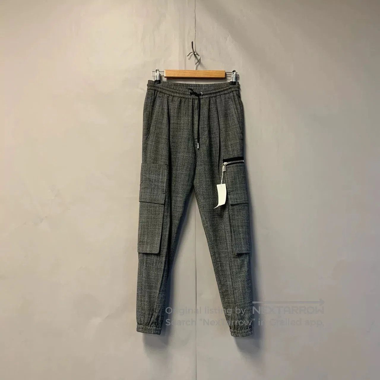 Dior Dior Houndstooth Wool Cargo Sweatpants. Size US 44 / EU 60 - 1 Thumbnail