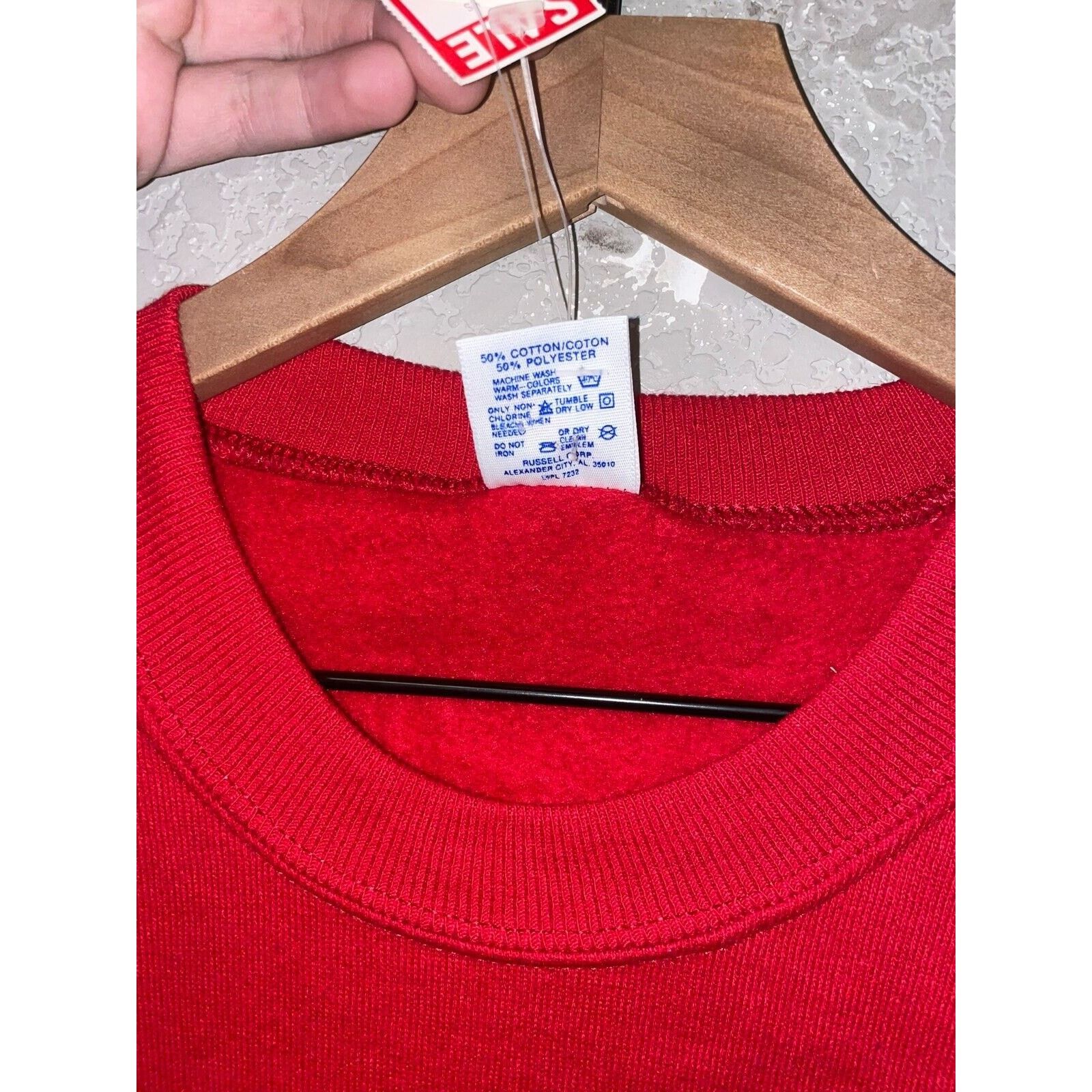 Jerzees Vintage Utah Sweatshirt Crewneck Reindeer Red NWT VTG M 90s Size US M / EU 48-50 / 2 - 11 Thumbnail