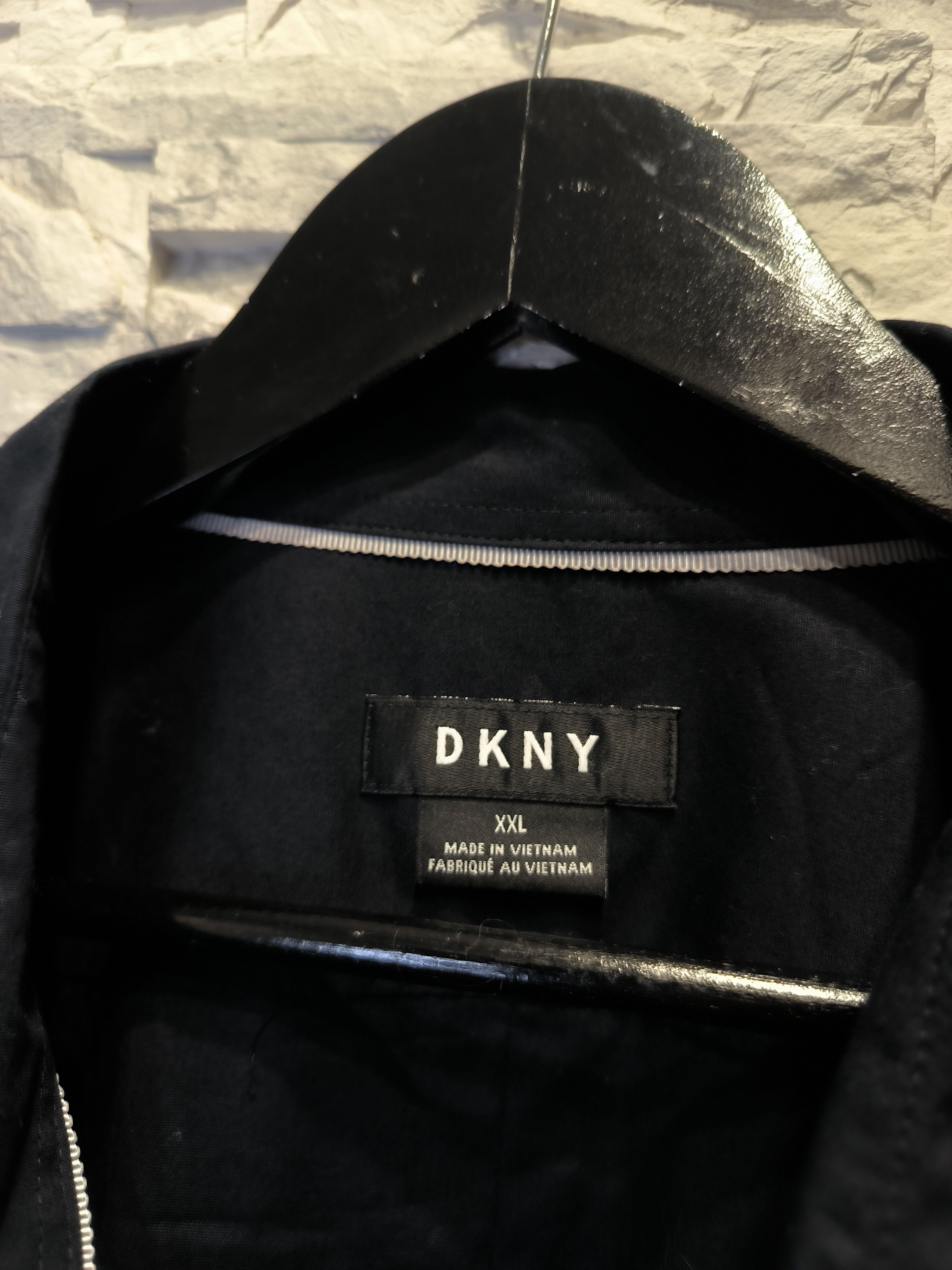DKNY DKNY Black Shirt Button-Up Long Sleeve Basic Size US XXL / EU 58 / 5 - 4 Thumbnail