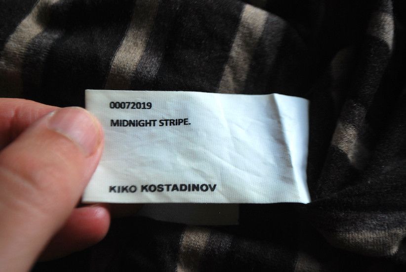 Kiko Kostadinov KIKO KOSTADINOV 00072019 MIDNIGHT STRIPE
