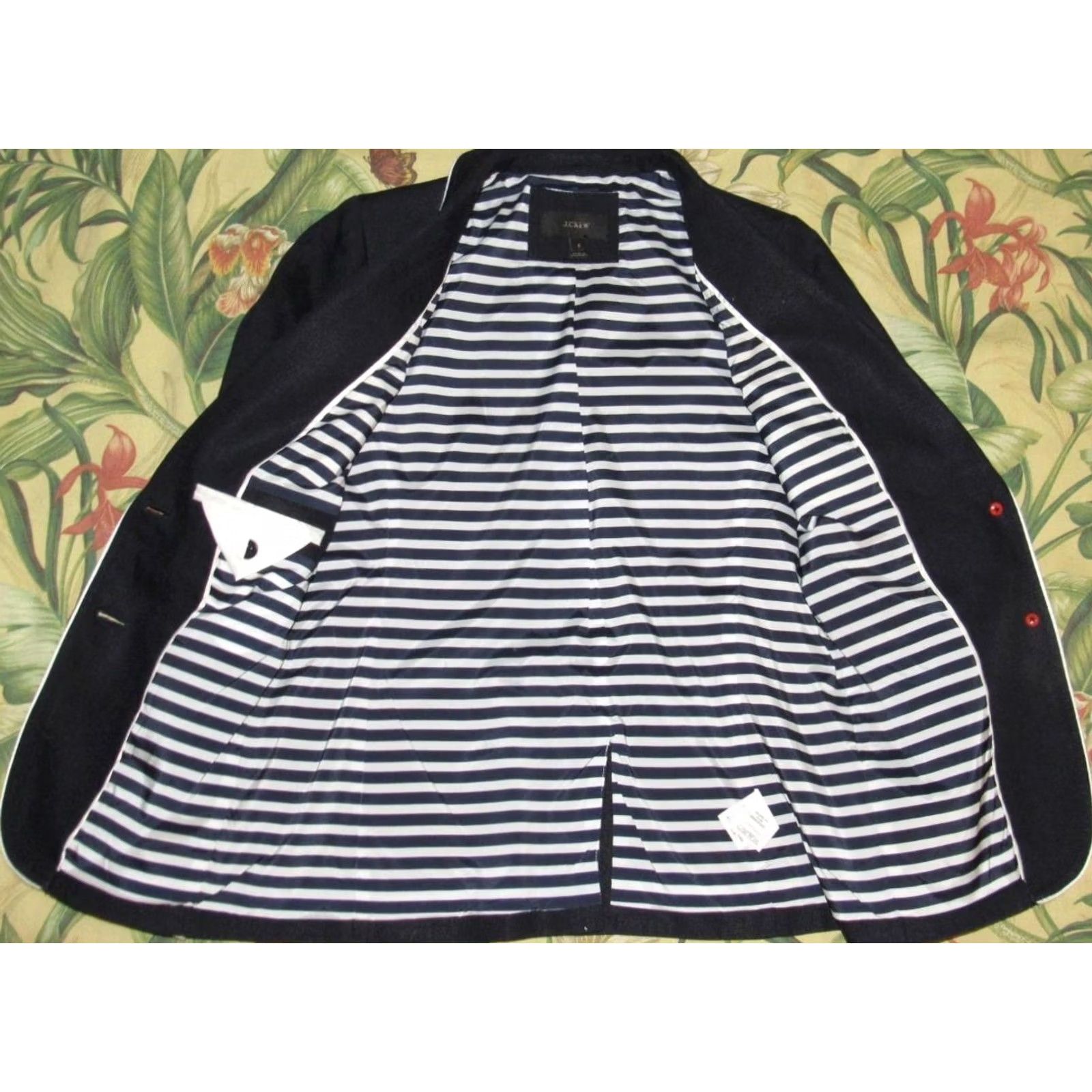 RHODE J CREW Navy Blue Rhodes Blazer Jacket Blazer 0 Women XS? Size XS / US 0-2 / IT 36-38 - 4 Thumbnail