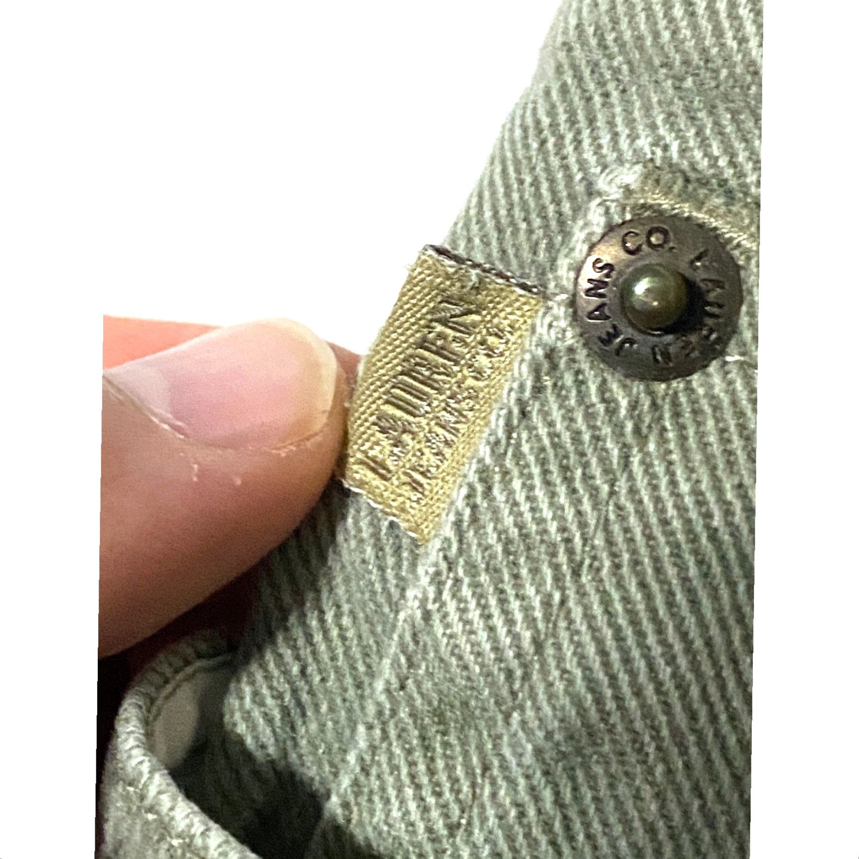 Ralph Lauren Ralph Lauren Jeans Co. Straight High Waist Stretch Womens 8 Green Preppy Casual Normcore 5-Pocket Denim Jeans andnbsp; Womens Size 30" / US 8 / IT 44 - 5 Thumbnail