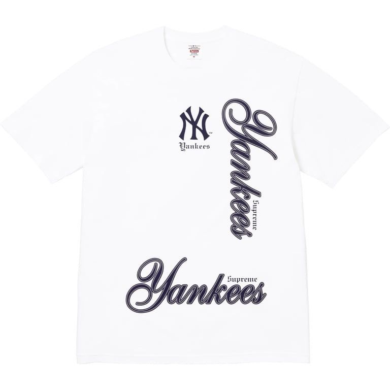 Supreme SUPREME Supreme®/MLB Teams Tee New York Yankees T-Shirt XXL Size US XXL / EU 58 / 5 - 1 Thumbnail