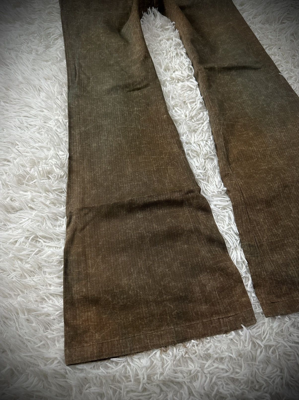 Tornado Mart Rare 2000s Tornado Mart Super Flare Pants Size US 29 - 2 Thumbnail