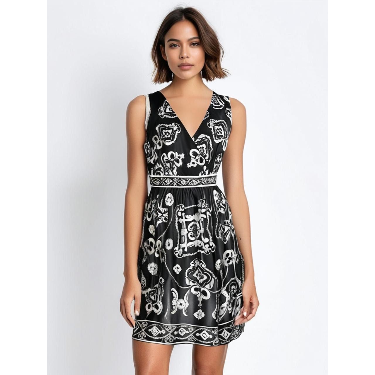 White House Black Market White House Black Market Women's Size 6 Black Dress Size XL / US 12-14 / IT 48-50 - 1 Thumbnail