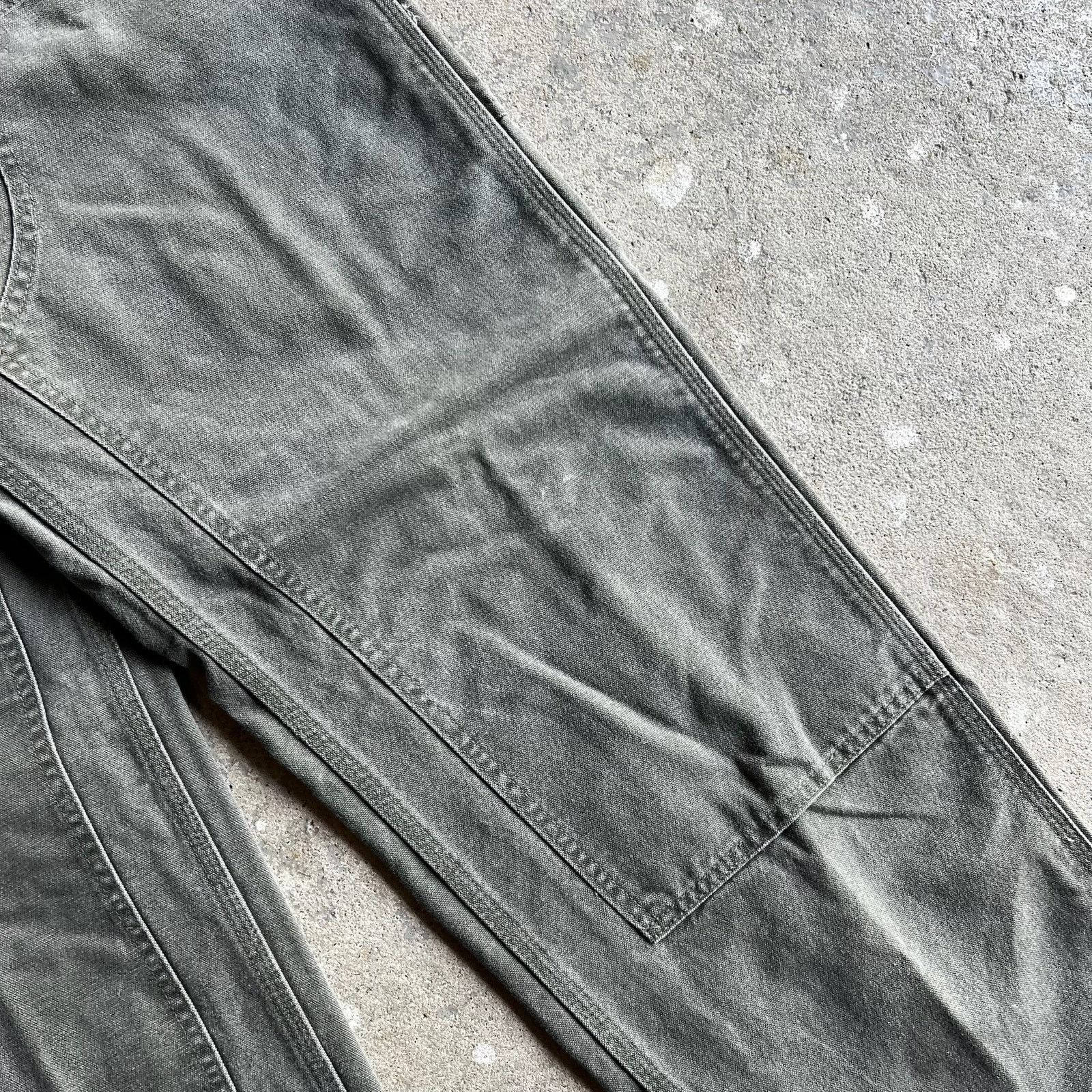 Carhartt × Vintage Carhartt green double knee work wear carpenter pants Size US 34 / EU 50 - 6 Thumbnail