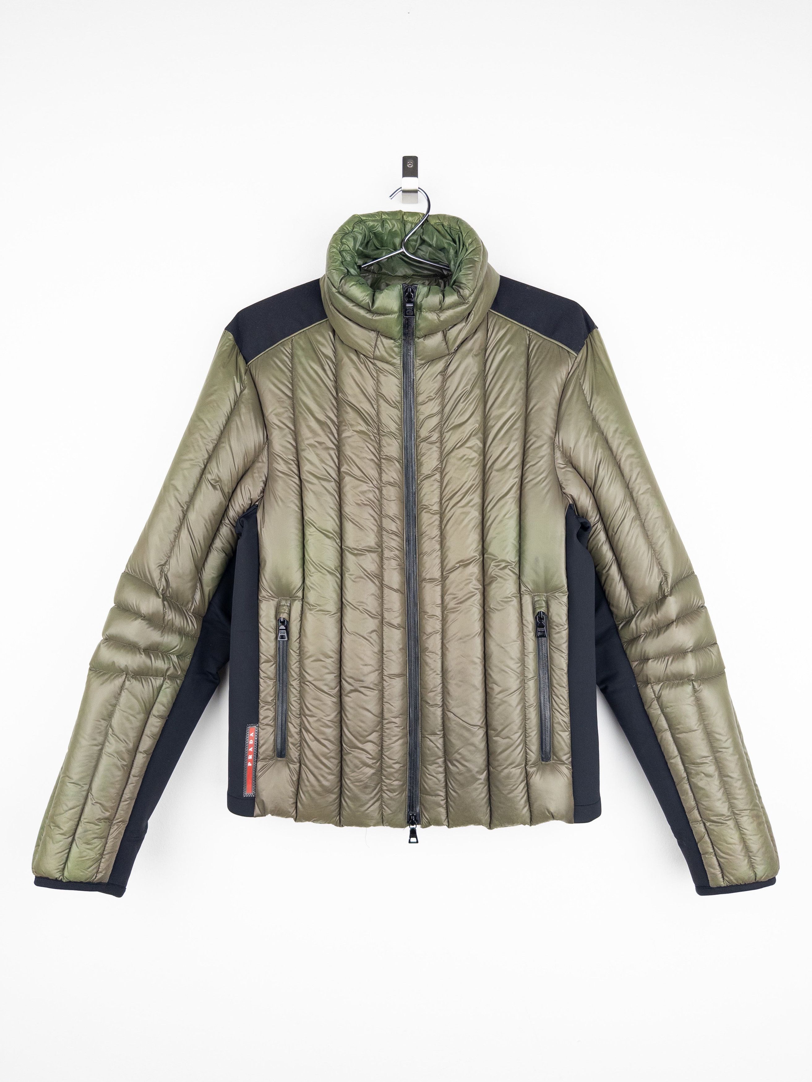 Prada AW11 Technical Biker Puffer Jacket Size US M / EU 48-50 / 2 - 1 Thumbnail