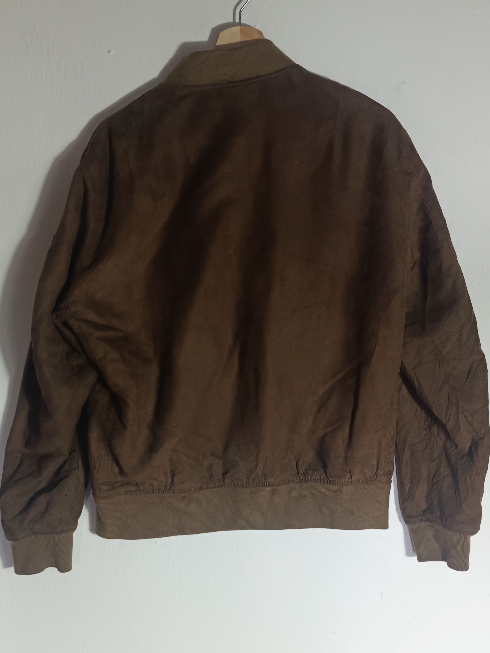Japanese Brand × Uniqlo × Vintage Uniqlo Bomber Velvet Jacket Size US L / EU 52-54 / 3 - 3 Thumbnail
