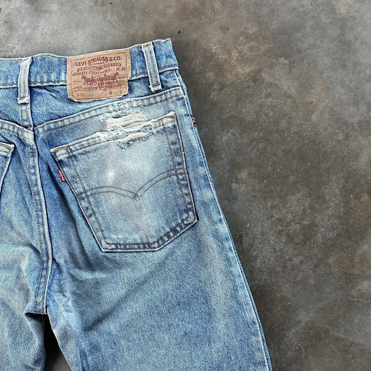 Levi's Vintage Levi’s 610 Faded Rusty Jean Denim Pant W27 Size US 27 - 12 Thumbnail