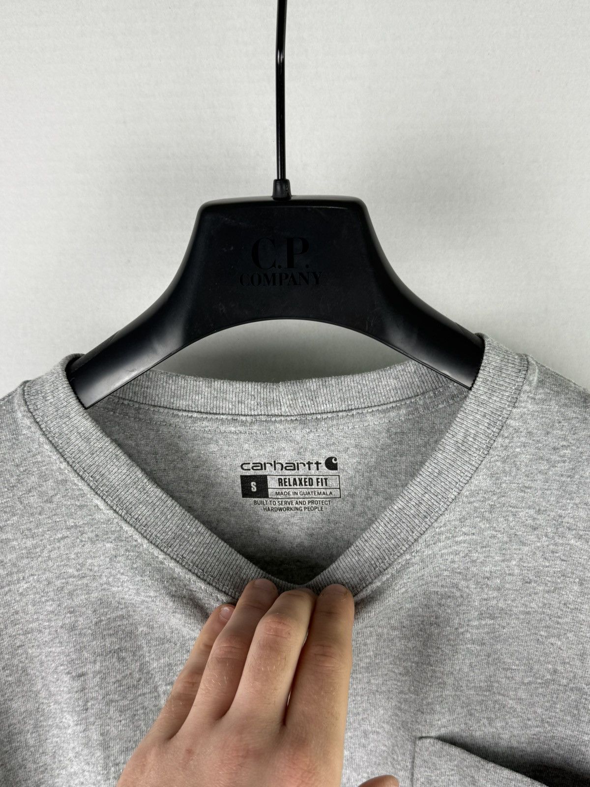 Carhartt Wip Carhartt “Built to Grind” Heavyweight Tee – Grey Steez Size US S / EU 44-46 / 1 - 4 Thumbnail