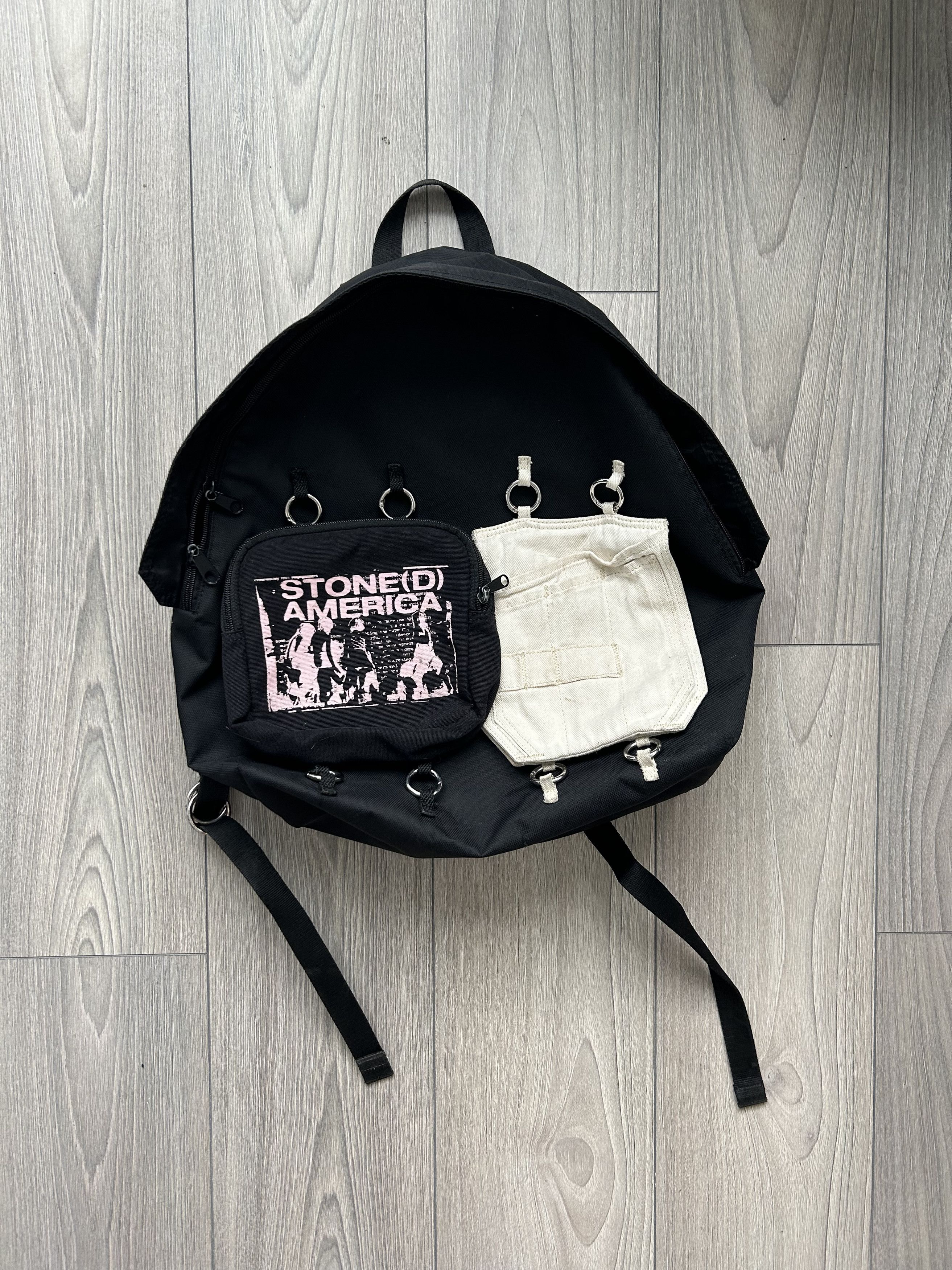 Raf Simons Stoned America Backpack | Grailed