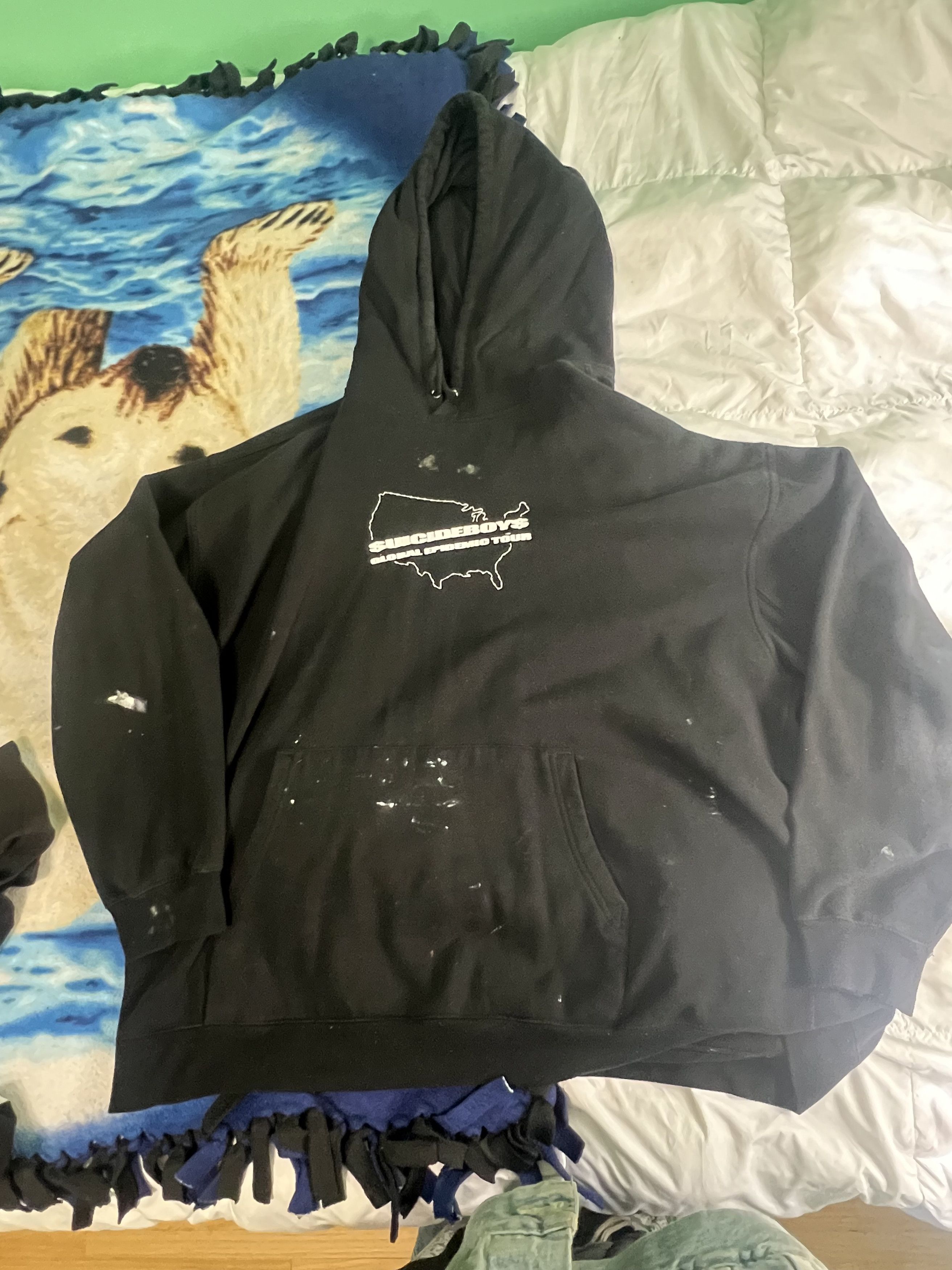 global epidemic tour hoodie 3XL