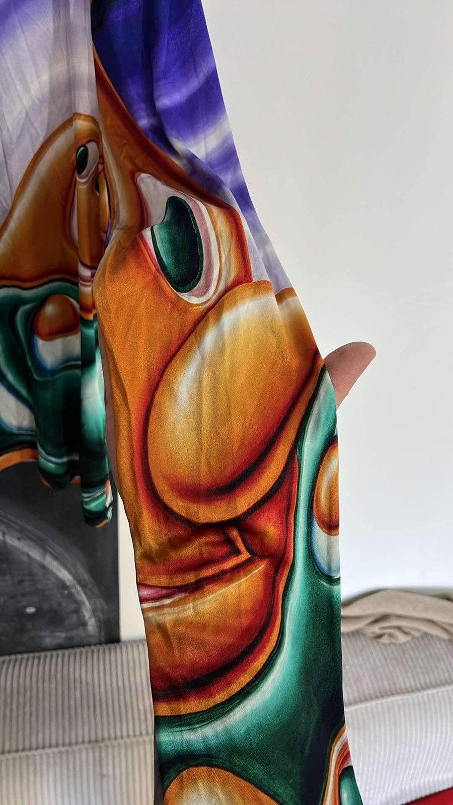 Dior Dior X Kenny Scharf silk turtleneck very rare sample Size US M / EU 48-50 / 2 - 4 Thumbnail