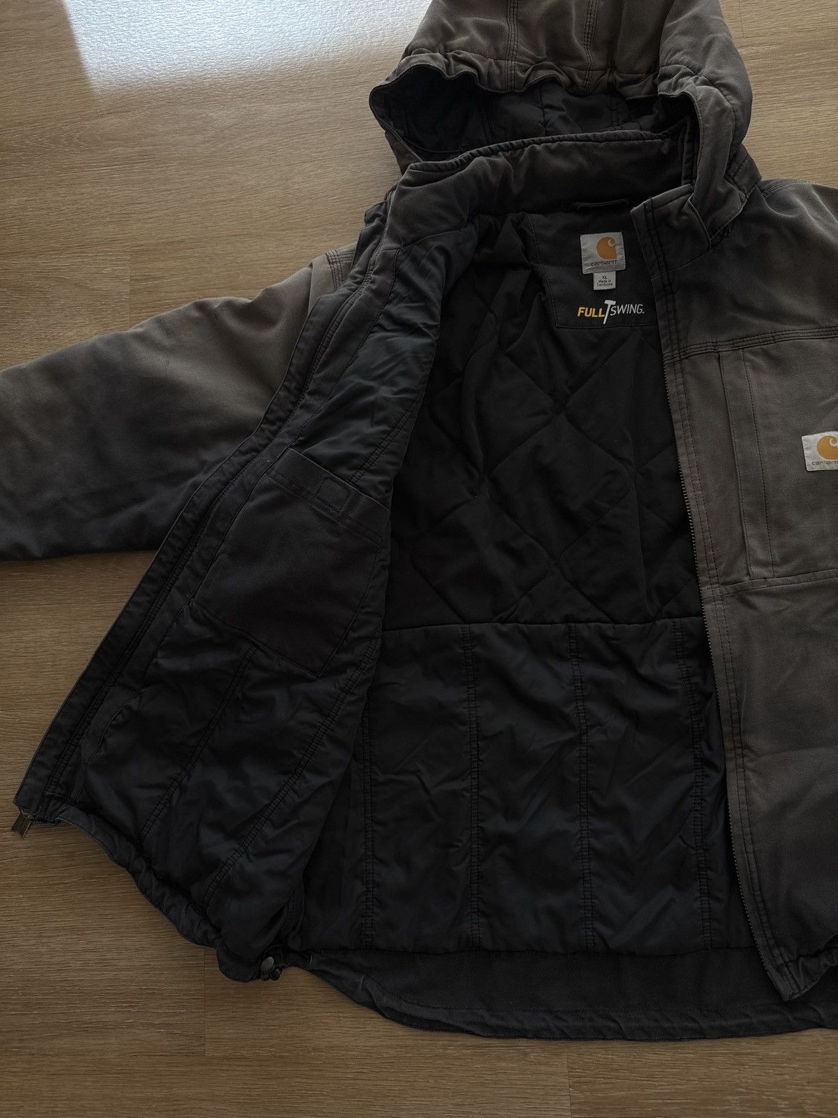 Carhartt Vintage Carharrt Cherry Jacket Size US XL / EU 56 / 4 - 14 Thumbnail