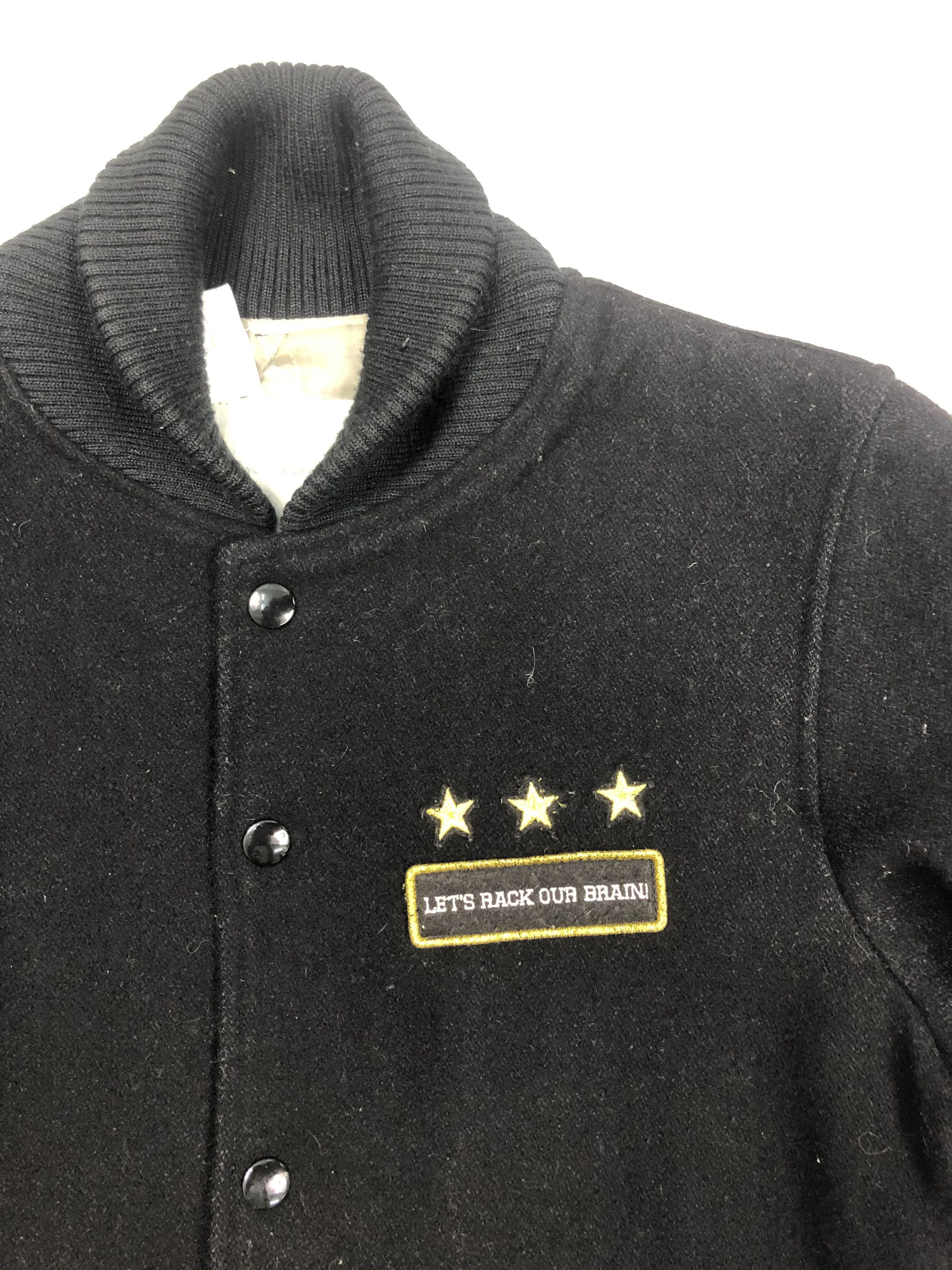 Japanese Brand Vintage Japanese Varsity Jacket Mastermind Design V0027 Size US S / EU 44-46 / 1 - 6 Thumbnail