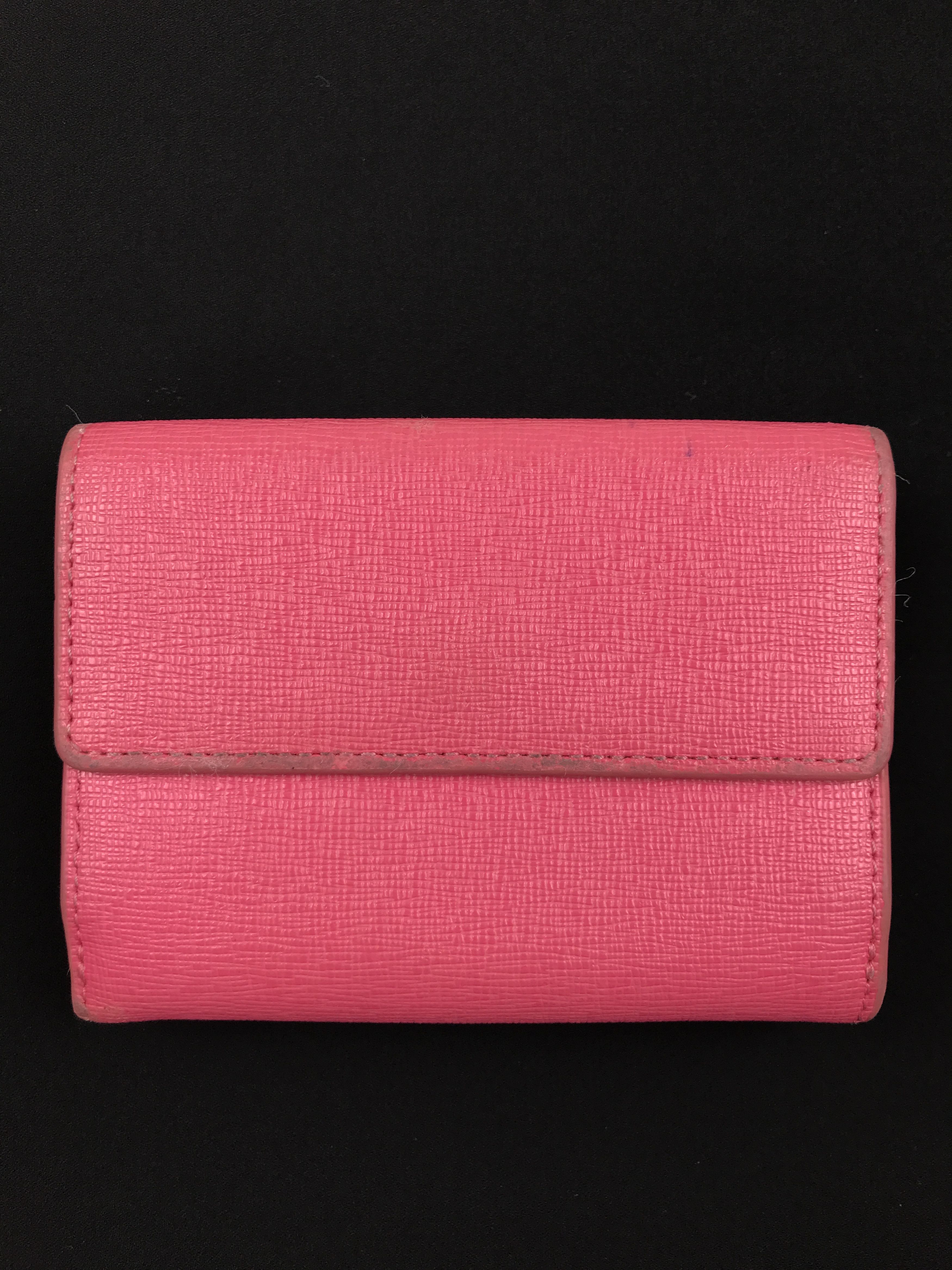 Designer × Furla × Vintage Vintage Furla Tri-Fold Flap Compact Wallet (Genuine leather) Size ONE SIZE - 2 Thumbnail