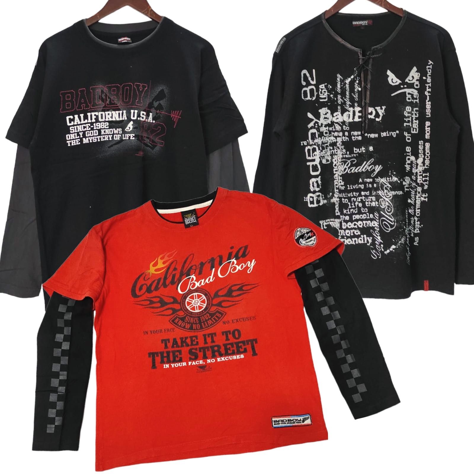 Combo Bad Boy Tee Shirt 3pcs