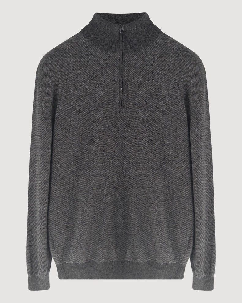 Loro Piana LORO PIANA 25SS Autumn/Winter Men's Roadster Zipper Sweate Size US L / EU 52-54 / 3 - 1 Thumbnail