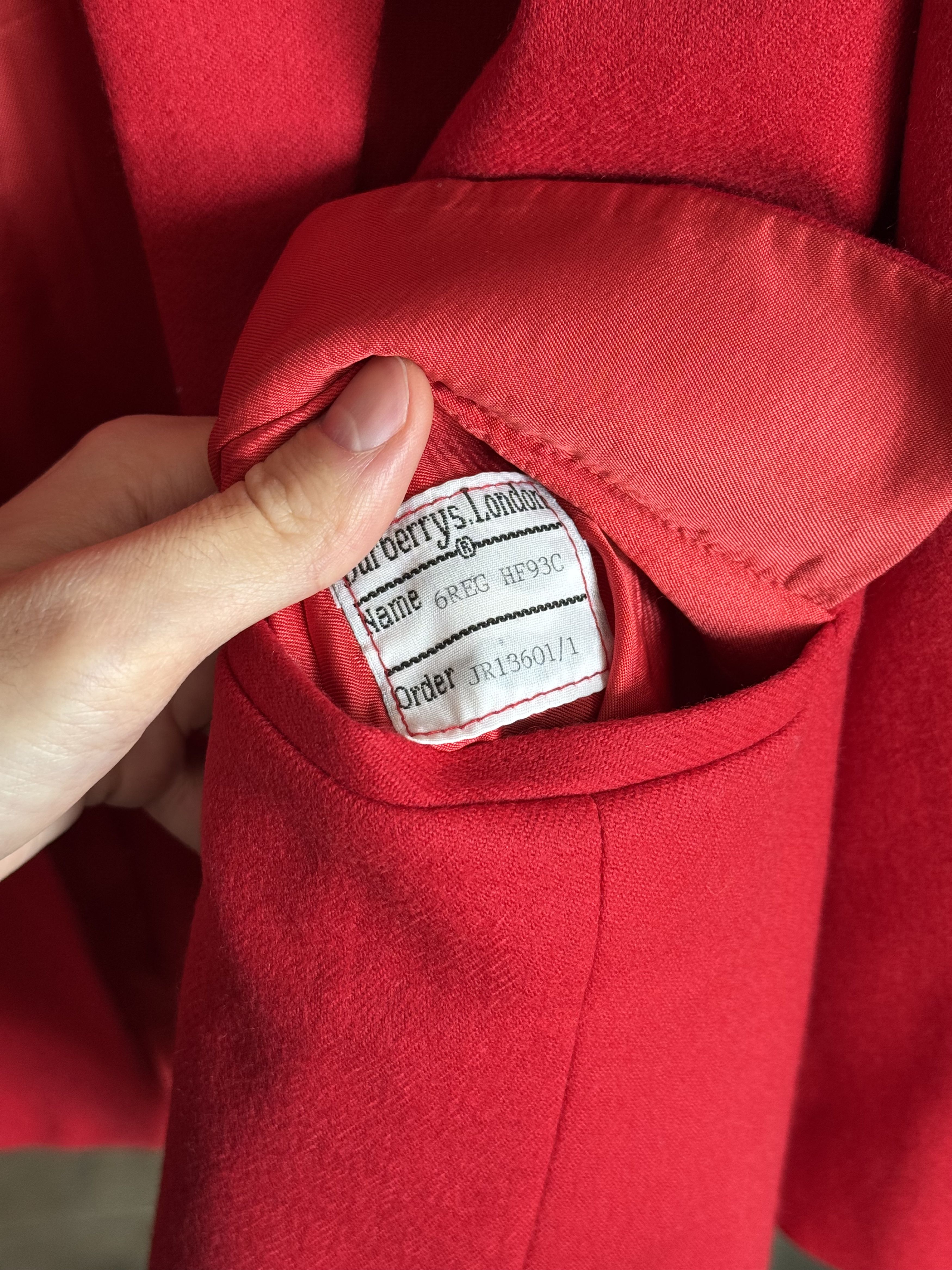 Burberry × Vintage Vintage Burberry wool blazer Size M / US 6-8 / IT 42-44 - 7 Thumbnail