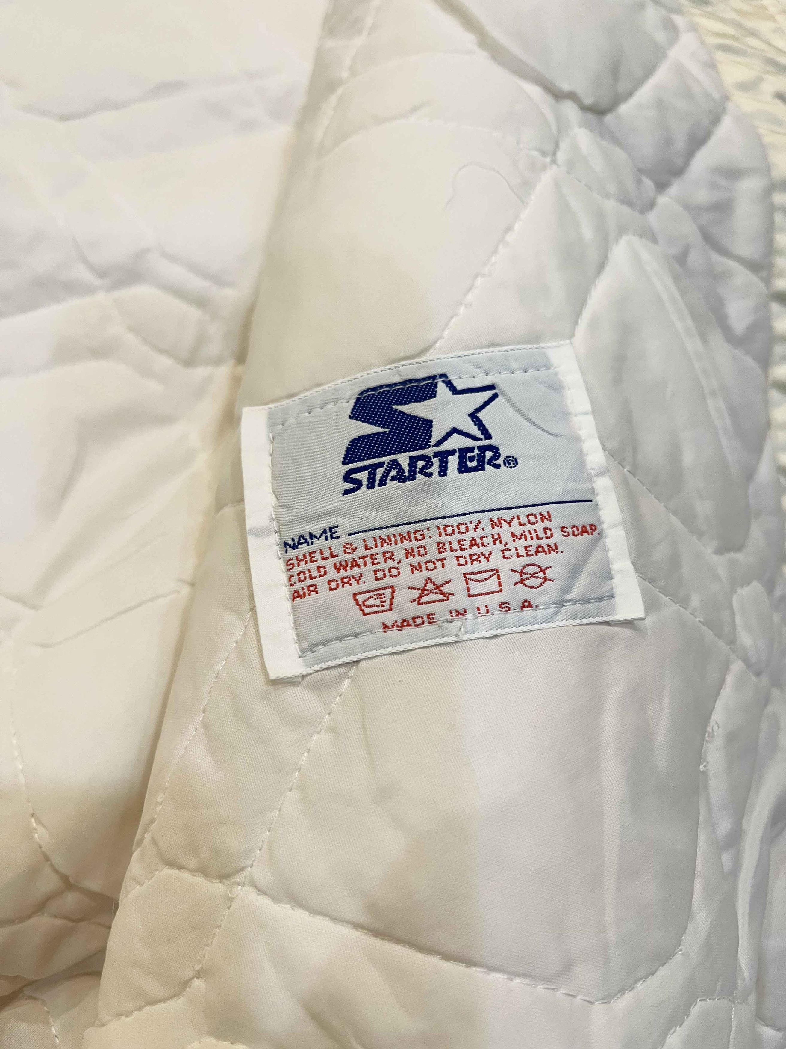 NFL × Starter × Vintage Vintage Starter NFL Denver Broncos Satin Bomber Jacket Size US L / EU 52-54 / 3 - 6 Thumbnail
