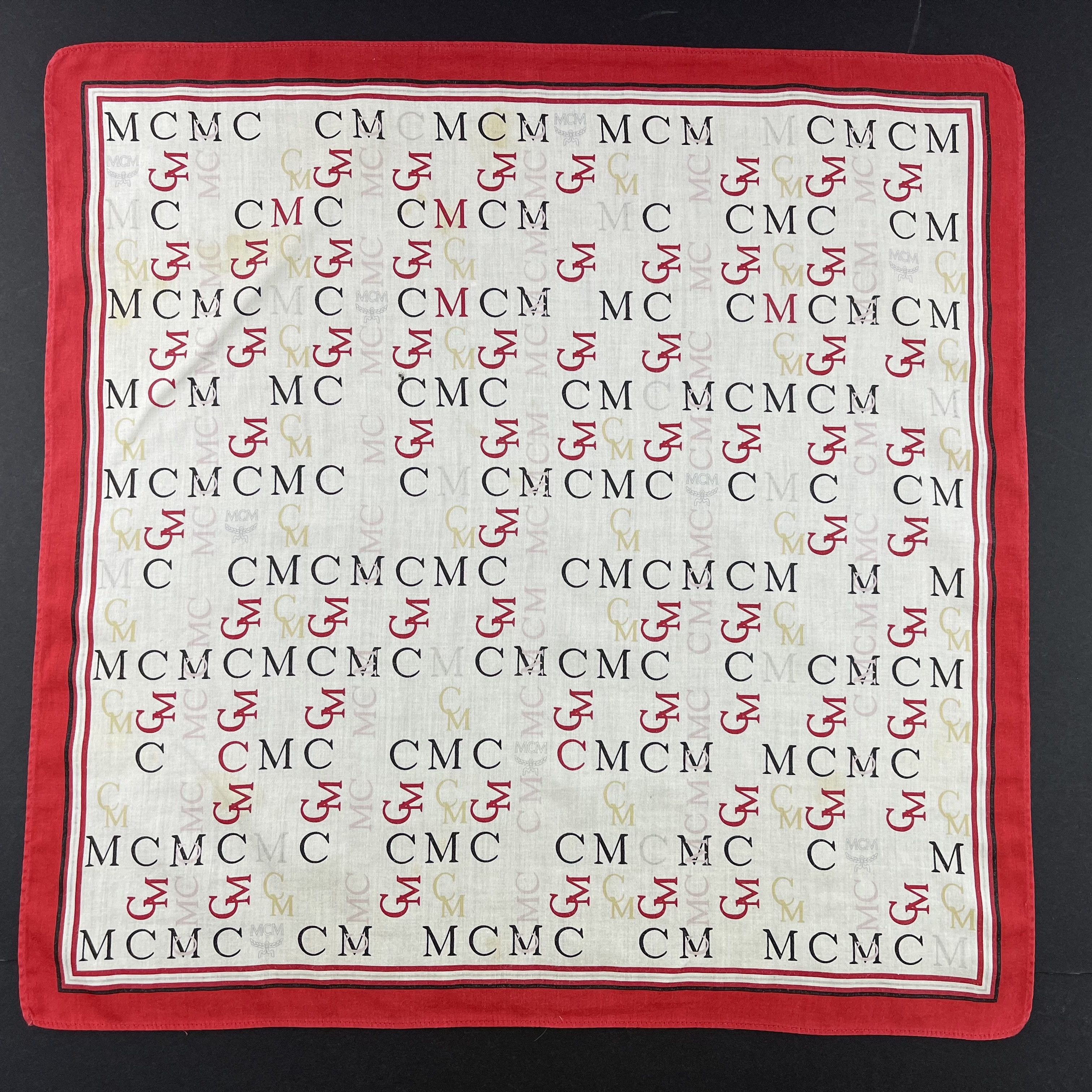 MCM MCM Handkerchief/Neckerchief/Bandana-KD3309 Size ONE SIZE - 2 Thumbnail