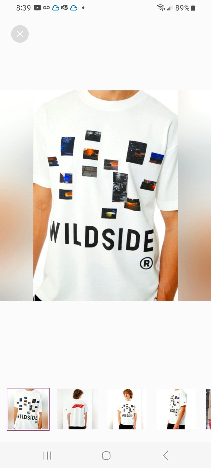 Yohji Yamamoto Formula 1 x Wildside Yohji Yamamoto x PacSun Archive T-Shirt Size US L / EU 52-54 / 3 - 1 Thumbnail