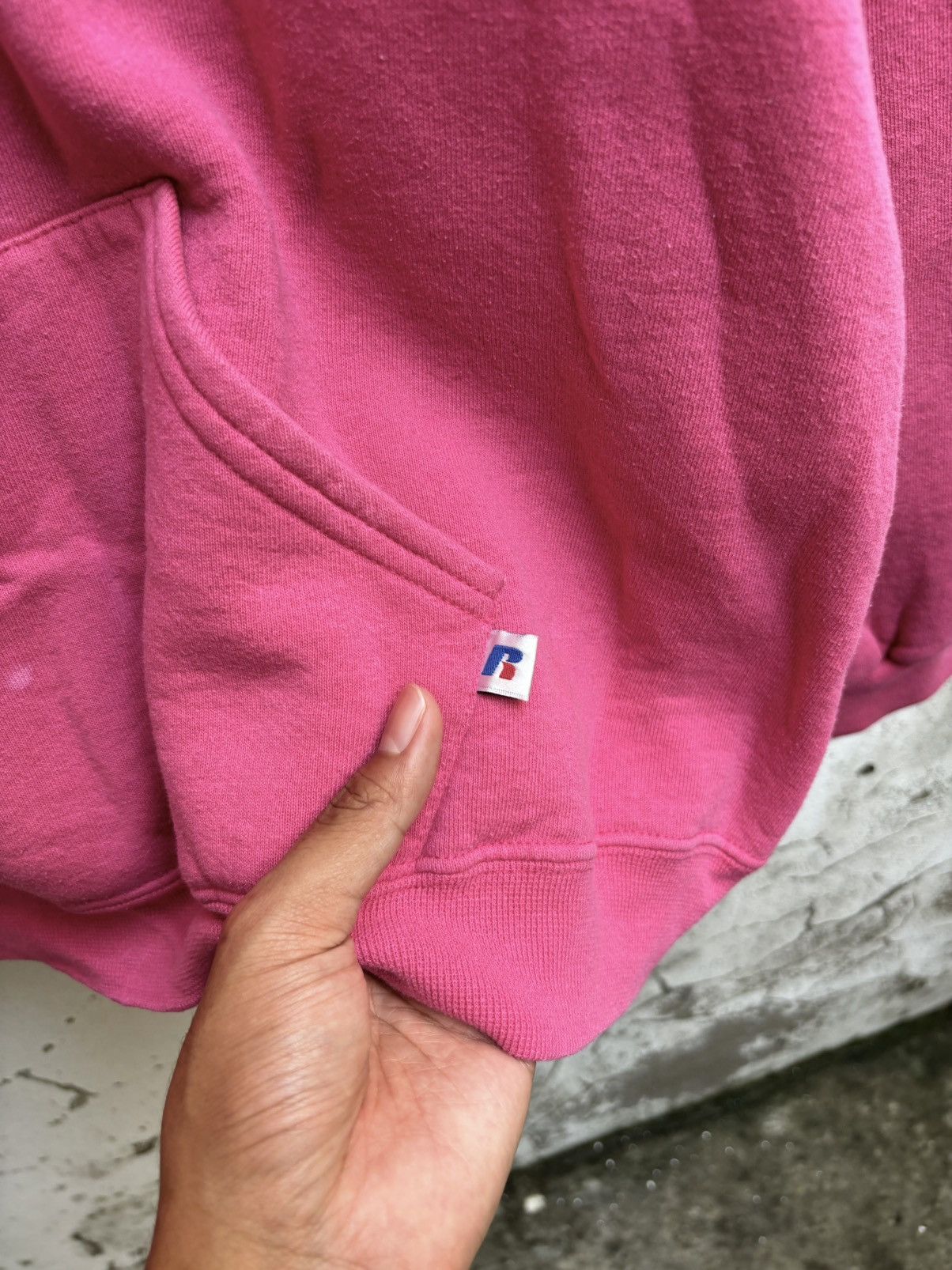 Vintage Pink Russell UMN Hoodie Size US XL / EU 56 / 4 - 4 Thumbnail