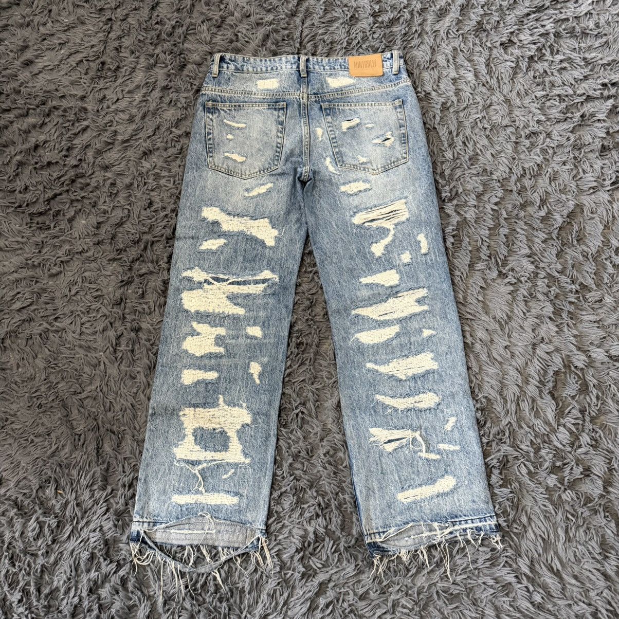 Mintcrew Mintcrew baggy distressed jeans size 34 undercover style Size US 34 / EU 50 - 2 Thumbnail