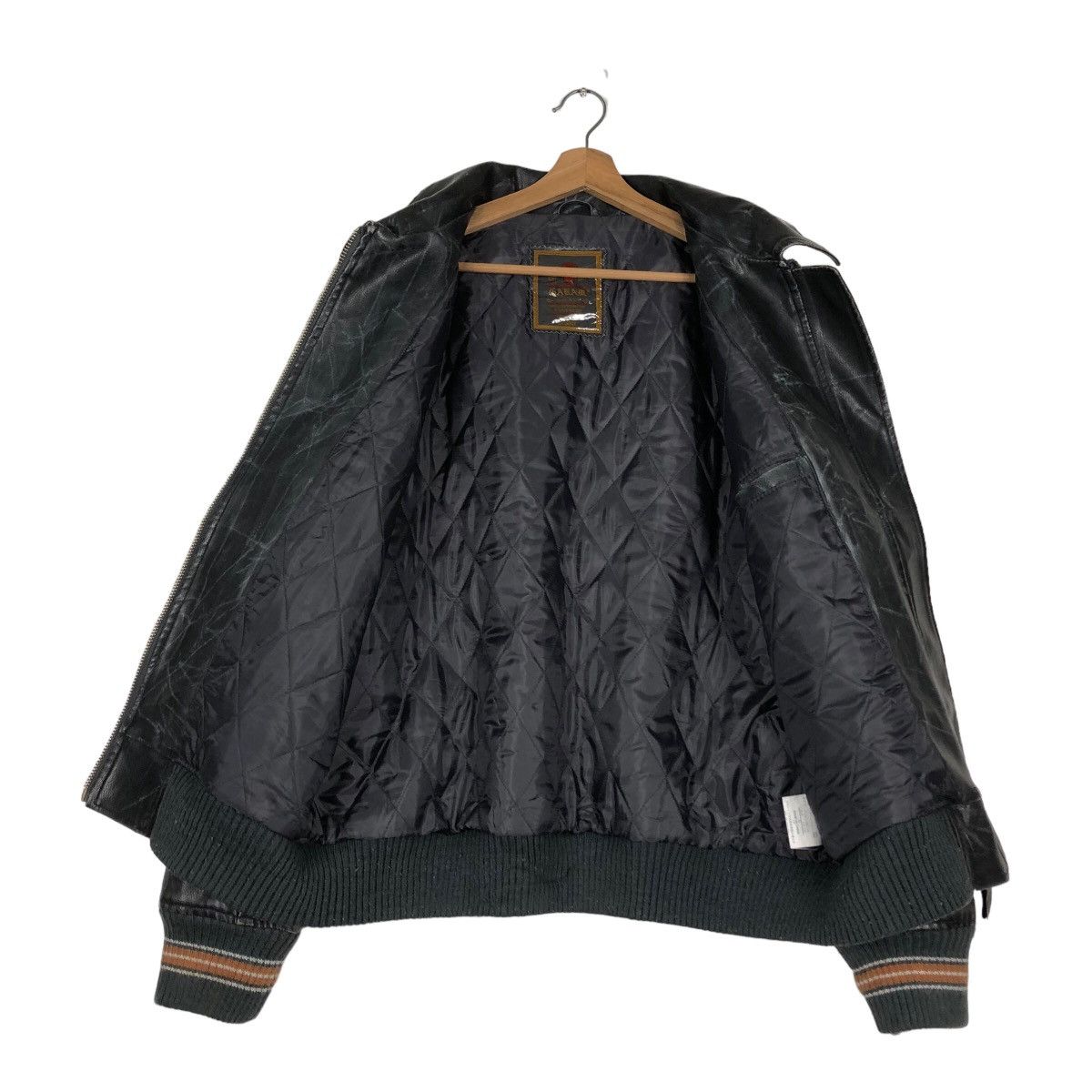 Japanese Brand 🔥Vintage Biker Leather Jacket Garam Japan Issey Miyake Size US XL / EU 56 / 4 - 13 Thumbnail
