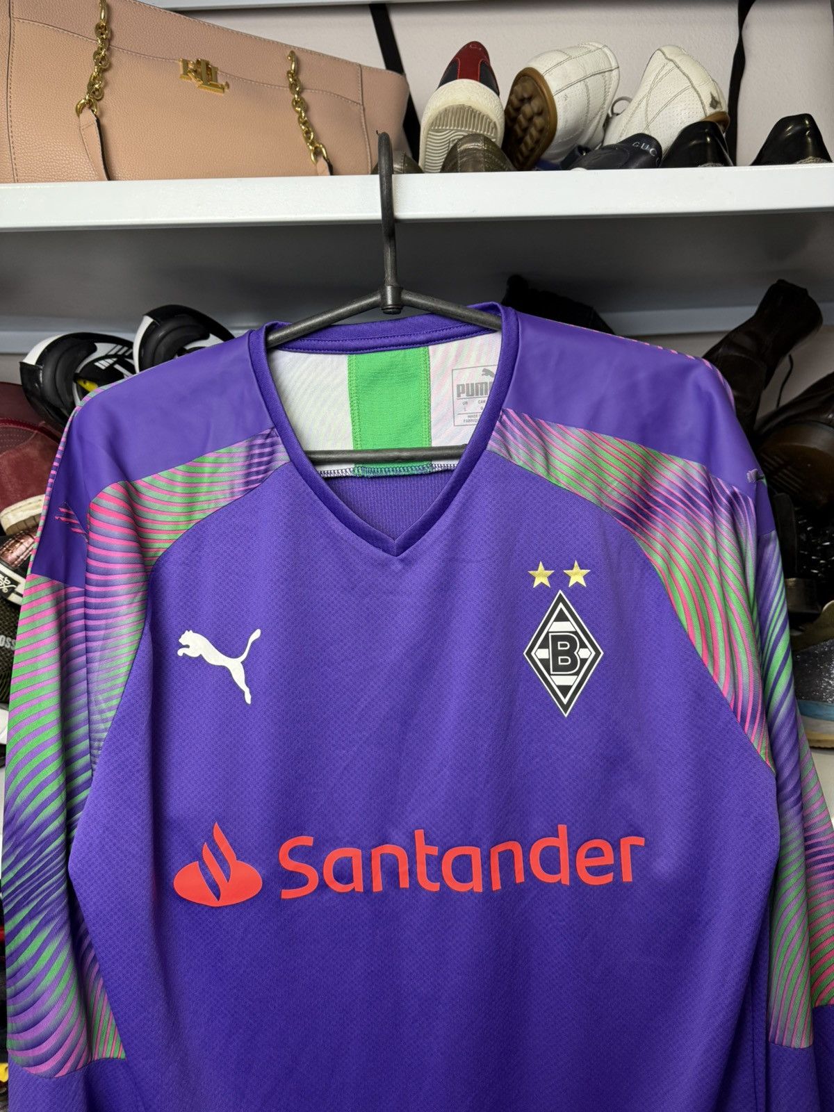 Puma BORUSSIA MONCHENGLADBACH 2019 GOALKEEPER SHIRT JERSEY PUMA Size US L / EU 52-54 / 3 - 2 Thumbnail